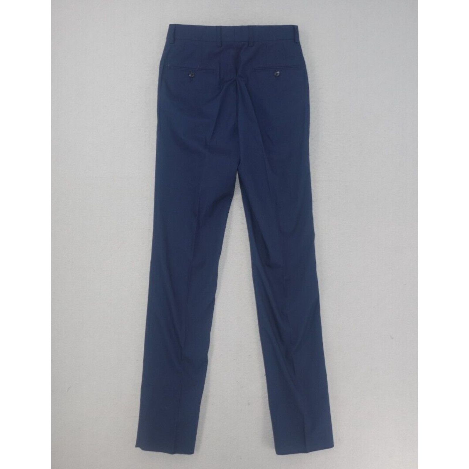 Other NEW Kroon Irons Blue Poplin Lined Suit Jacket & Pants Size 36R - 17 Thumbnail