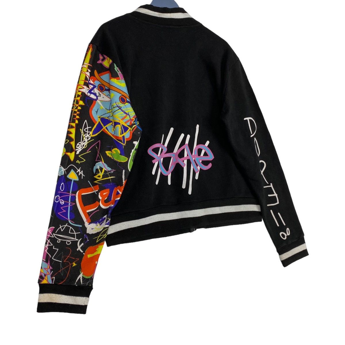 Vintage Vintage Royal Blue Sweater All Over Print Full Zip Size 2XL Size US XL / EU 56 / 4 - 7 Thumbnail