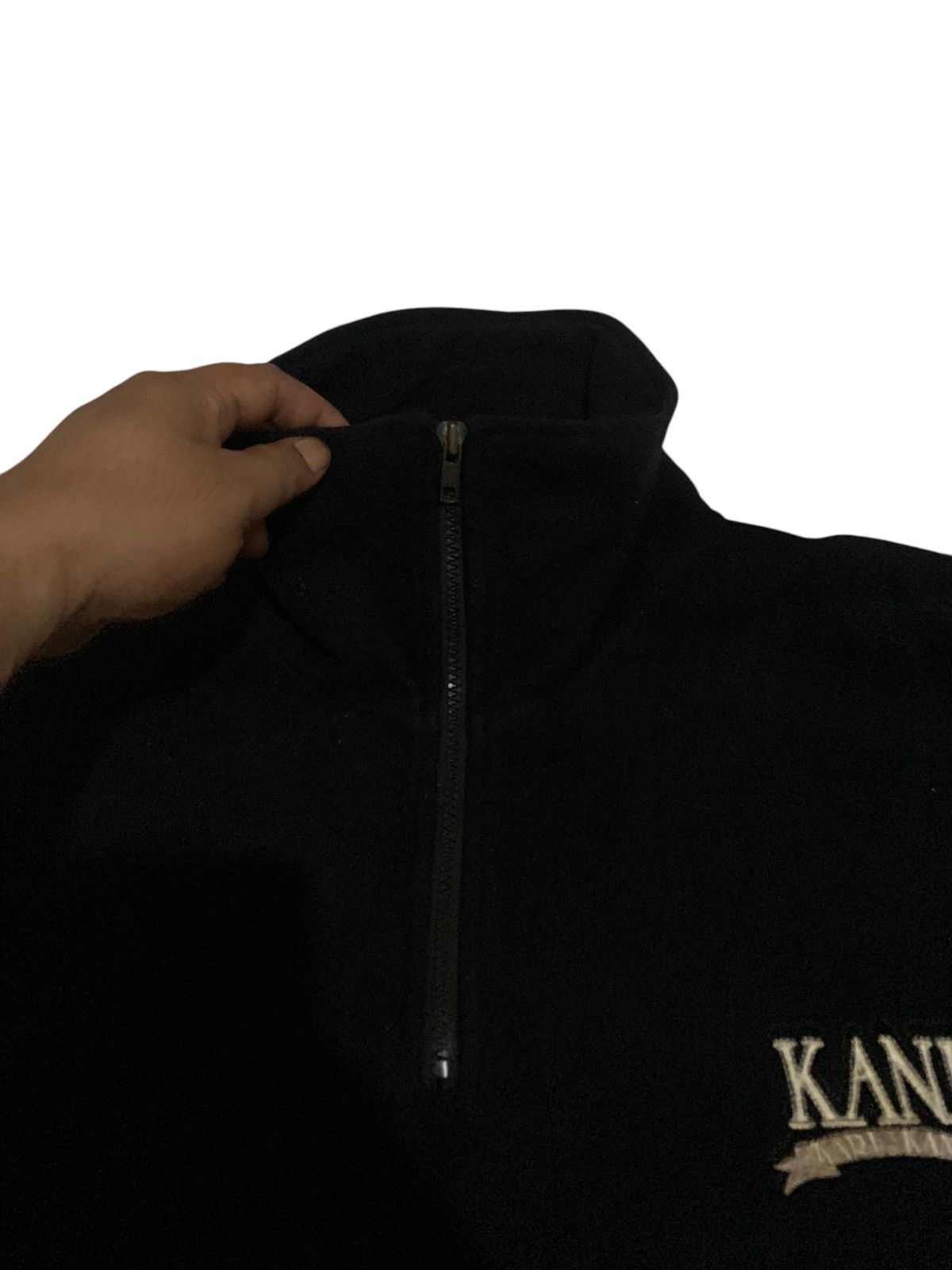 Karl Kani × Shorty's Skateboards 1990s Karl Kani baggy half zip fleece sweatshirt boxy Size US XL / EU 56 / 4 - 7 Thumbnail