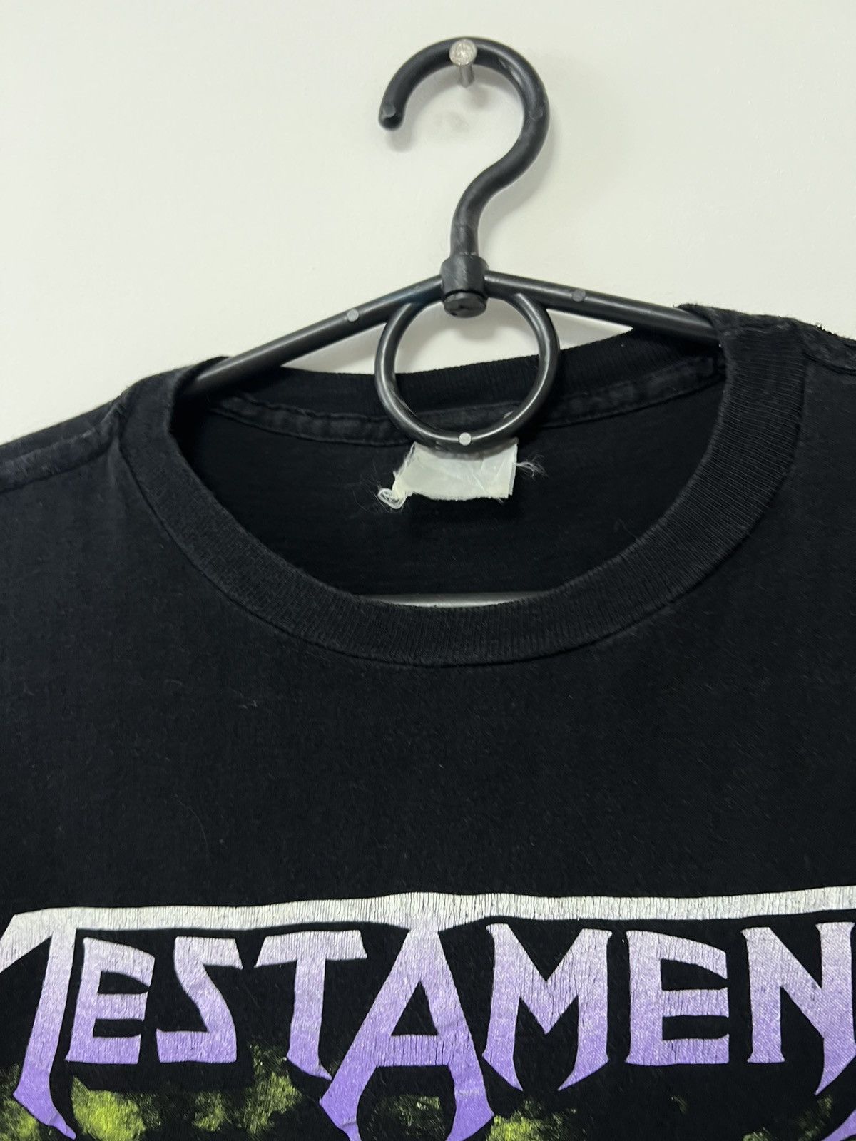 Band Tees Vintage Testament Practice What you Preach 1990 Tour sz M Size US M / EU 48-50 / 2 - 11 Thumbnail