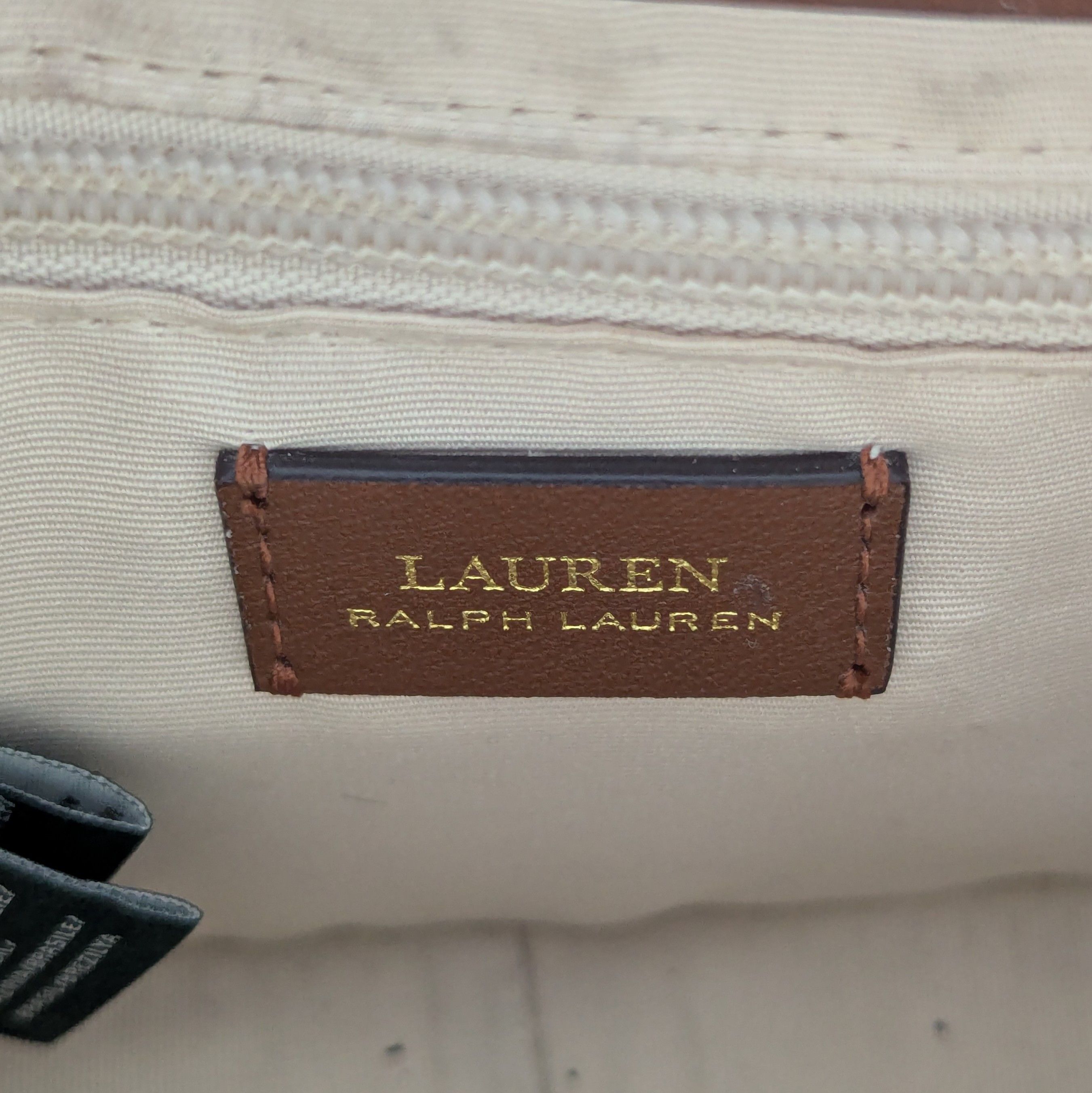 Lauren Ralph Lauren × Leather LAUREN RALPH LAUREN Addie Cross Body Bag Cow Leather Luxury Size ONE SIZE - 15 Thumbnail