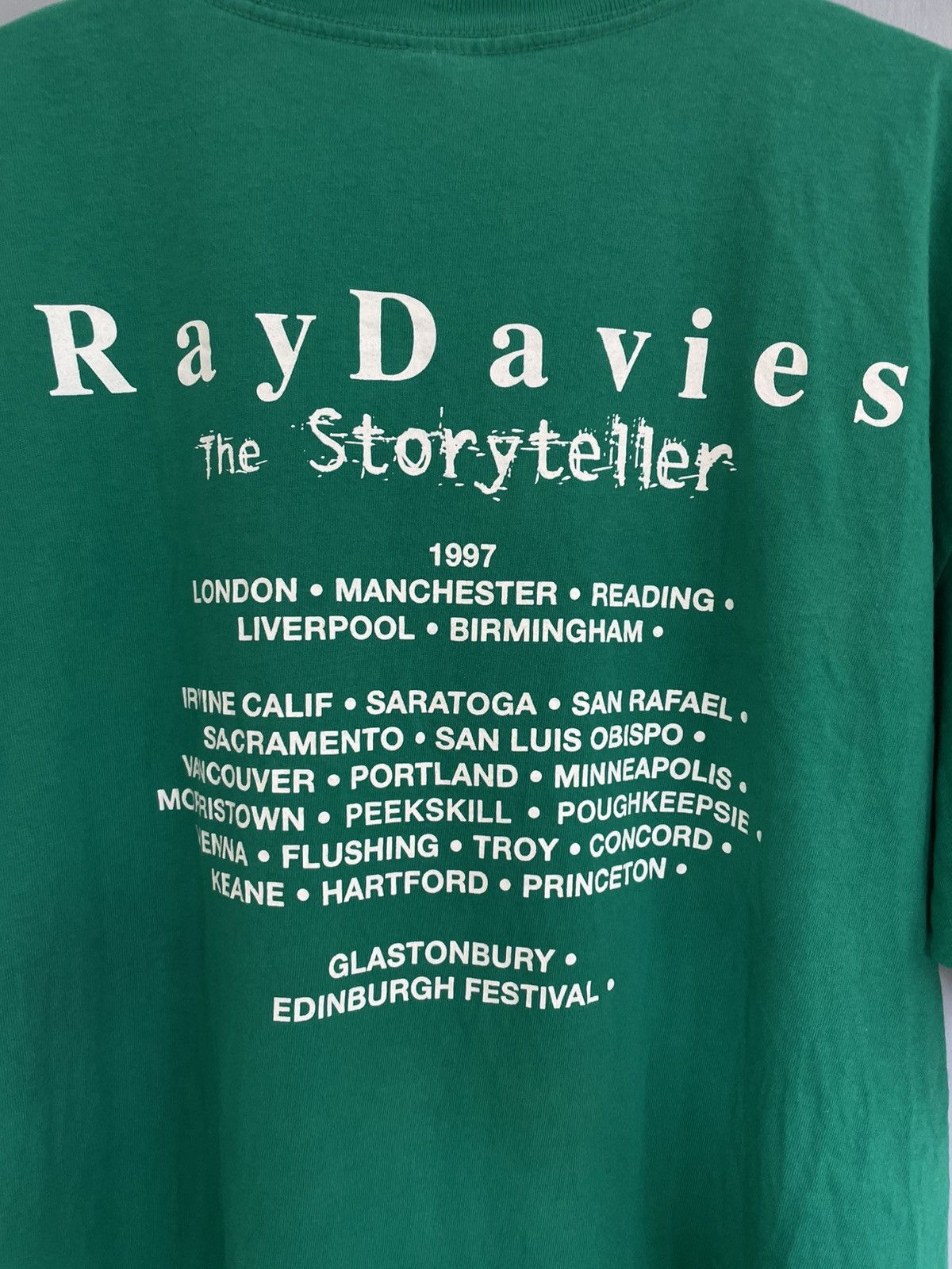 Band Tees Vintage 90s The Kinks Ray Davies The Storyteller band tshirt Size US XL / EU 56 / 4 - 6 Thumbnail