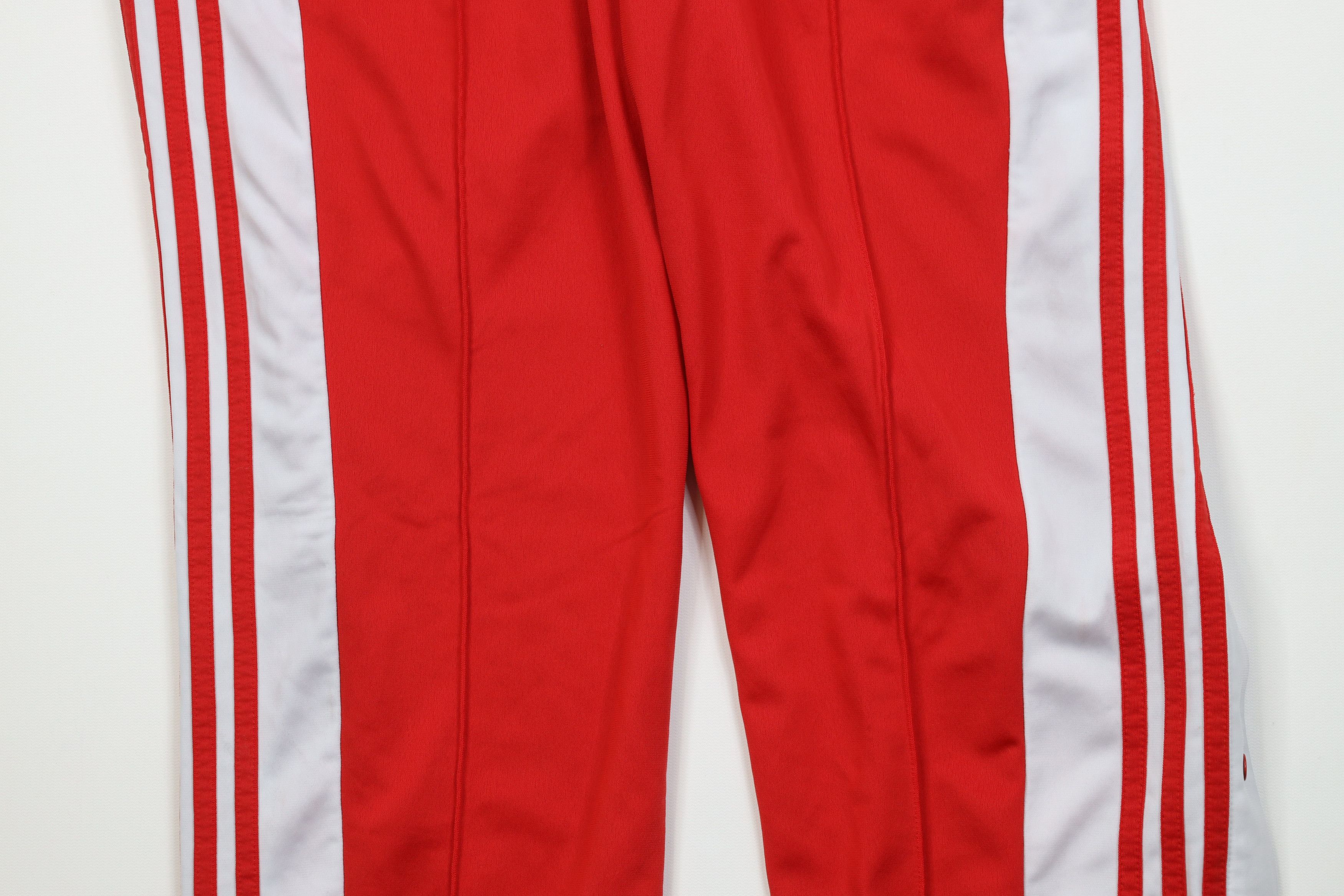Adidas Vintage Y2K Adidas Striped Tearaway Sweatpants Pants Red Size US 34 / EU 50 - 3 Thumbnail