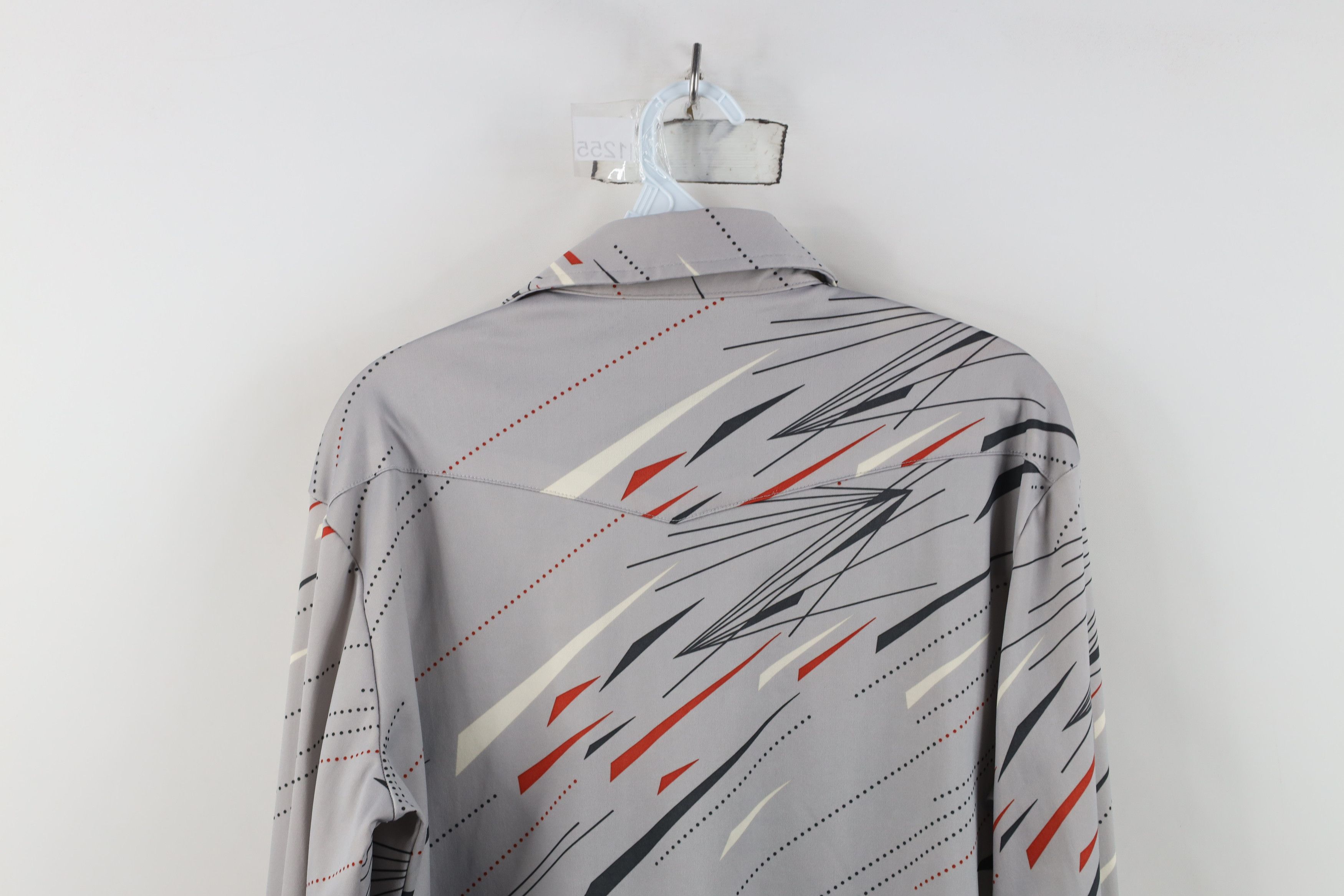 Wrangler Vintage 70s Wrangler Western Knit Snap Button Shirt USA Size US M / EU 48-50 / 2 - 10 Thumbnail