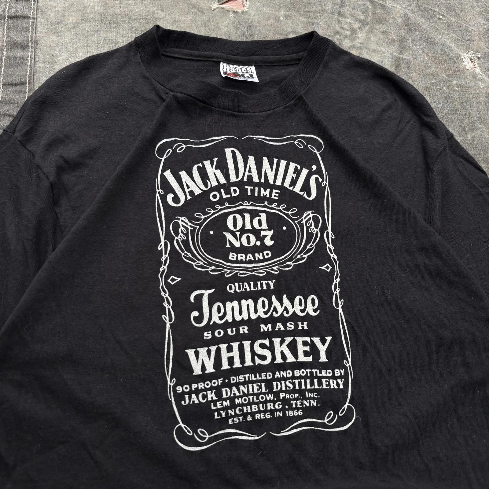 Vintage Vintage 70s Deadstock Jack Daniel’s Whiskey Alcohol Shirt Size US XL / EU 56 / 4 - 2 Thumbnail
