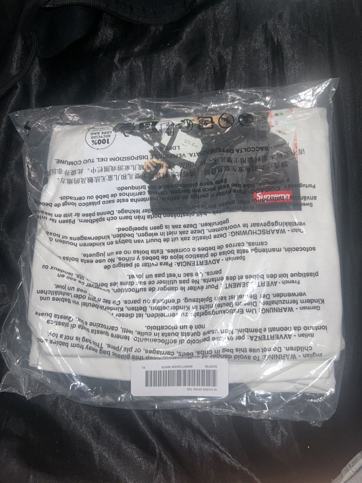 Supreme 40 Acres Spike Tee (SS25) - $48