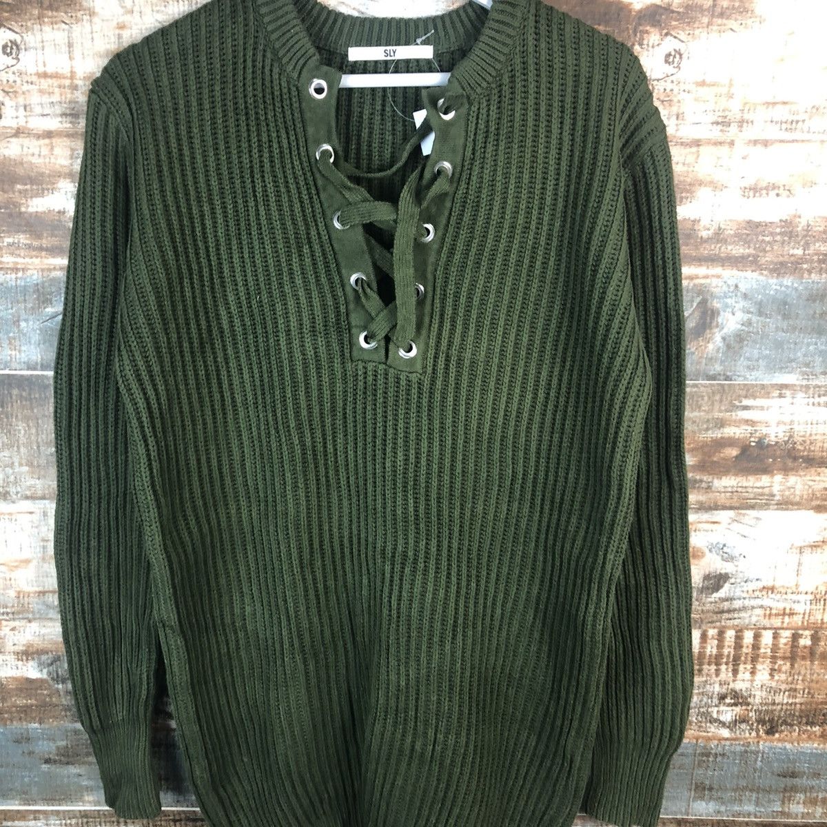 Homespun Knitwear × Sly Guild Sly Green Knitwear #A1464 Size M / US 6-8 / IT 42-44 - 5 Thumbnail