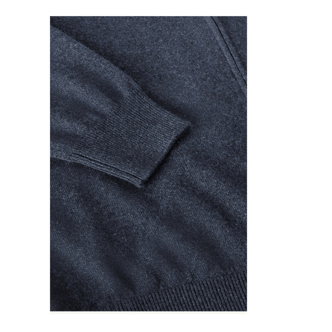 Loro Piana o1srvl11e1224 Baby Cashmere Bomber Jacket in Blue Size US S / EU 44-46 / 1 - 2 Thumbnail