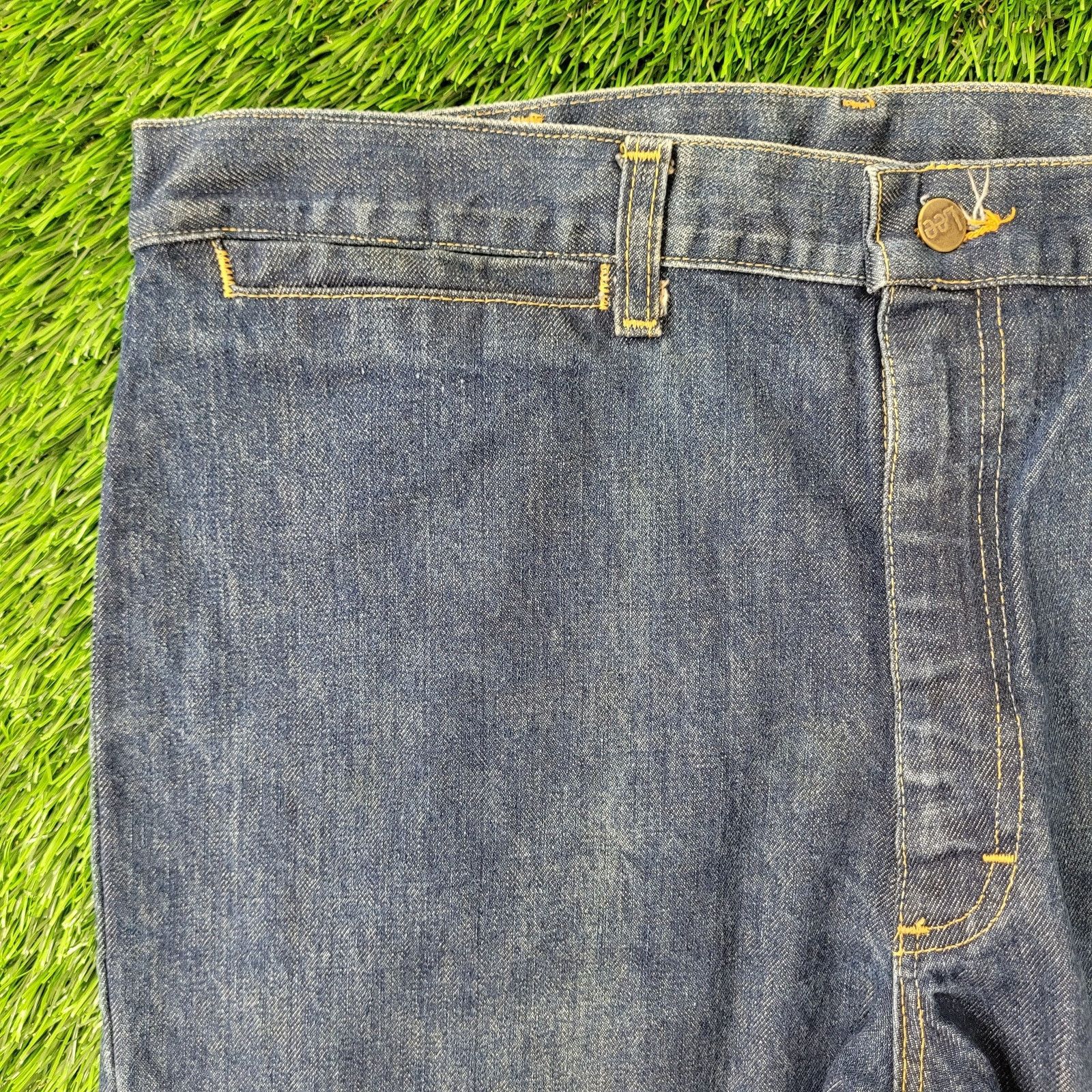 Lee Vintage 60s LEE Bootcut Jeans 36x34 Creased TALON Dark-Wash Size US 36 / EU 52 - 17 Thumbnail