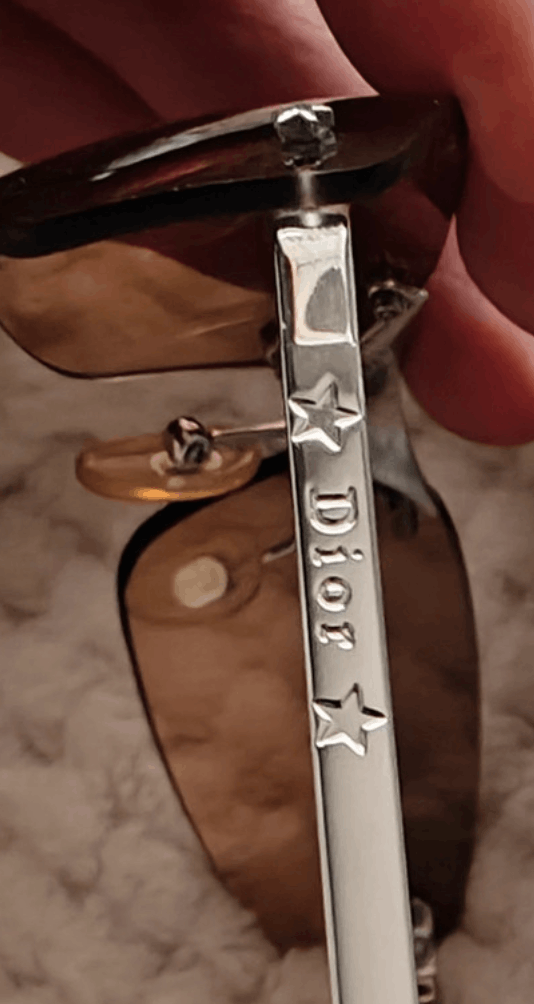 Dior DIOR Sunglasses Mini Pop Mask Ski Wrap Shield Logo RI954 Size ONE SIZE - 4 Thumbnail