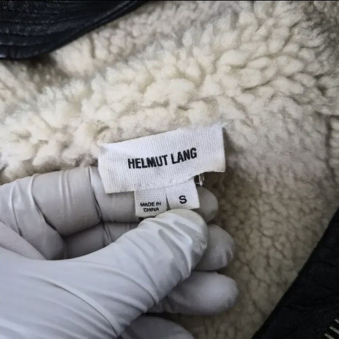 Helmut Lang Helmut Lang Lambskin Sherling Leather Coat Jacket Size US S / EU 44-46 / 1 - 5 Thumbnail