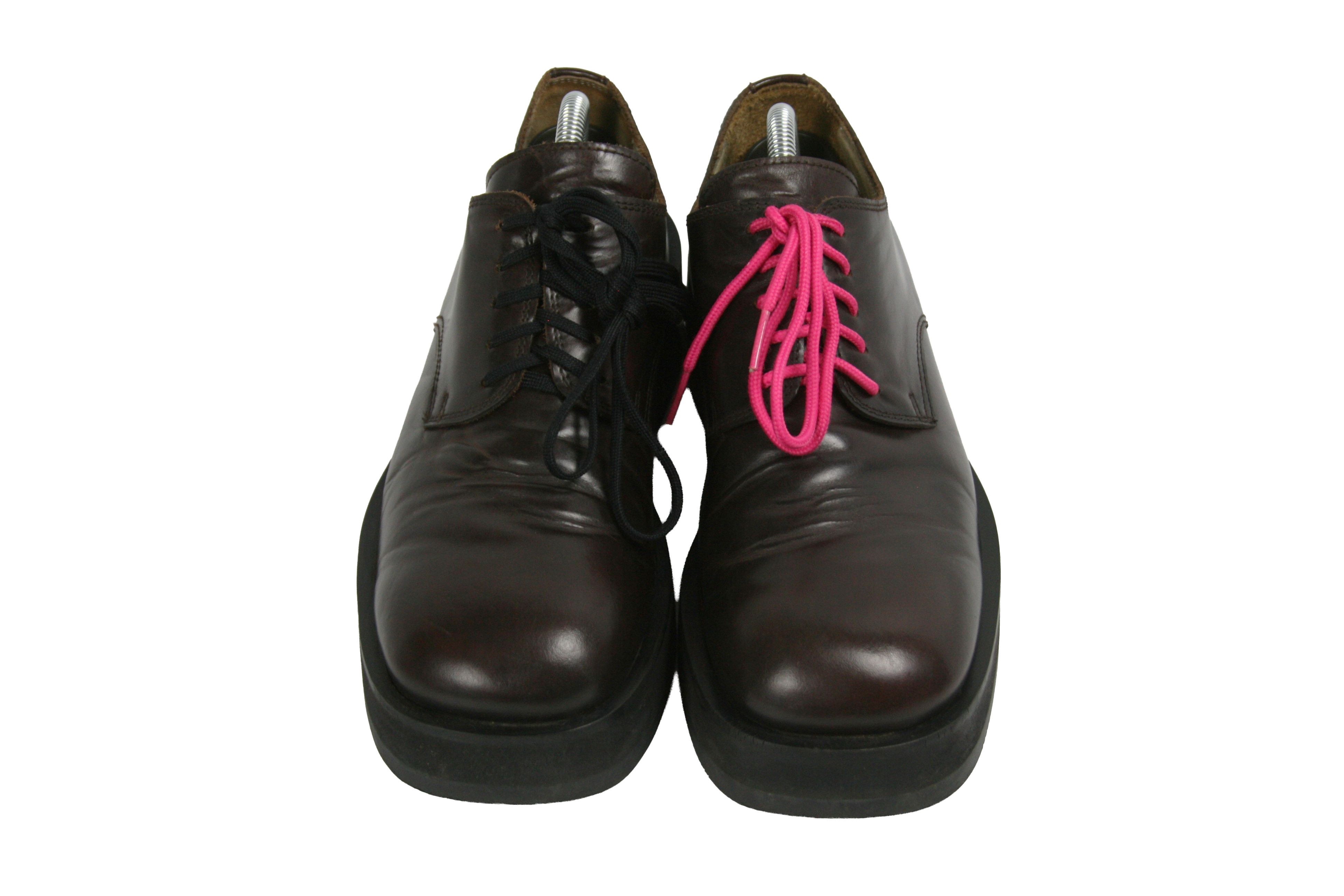 Dolce & Gabbana 90S Massive Platform Oversize Derby Shoes Vintage Size US 7.5 / EU 40-41 - 10 Thumbnail