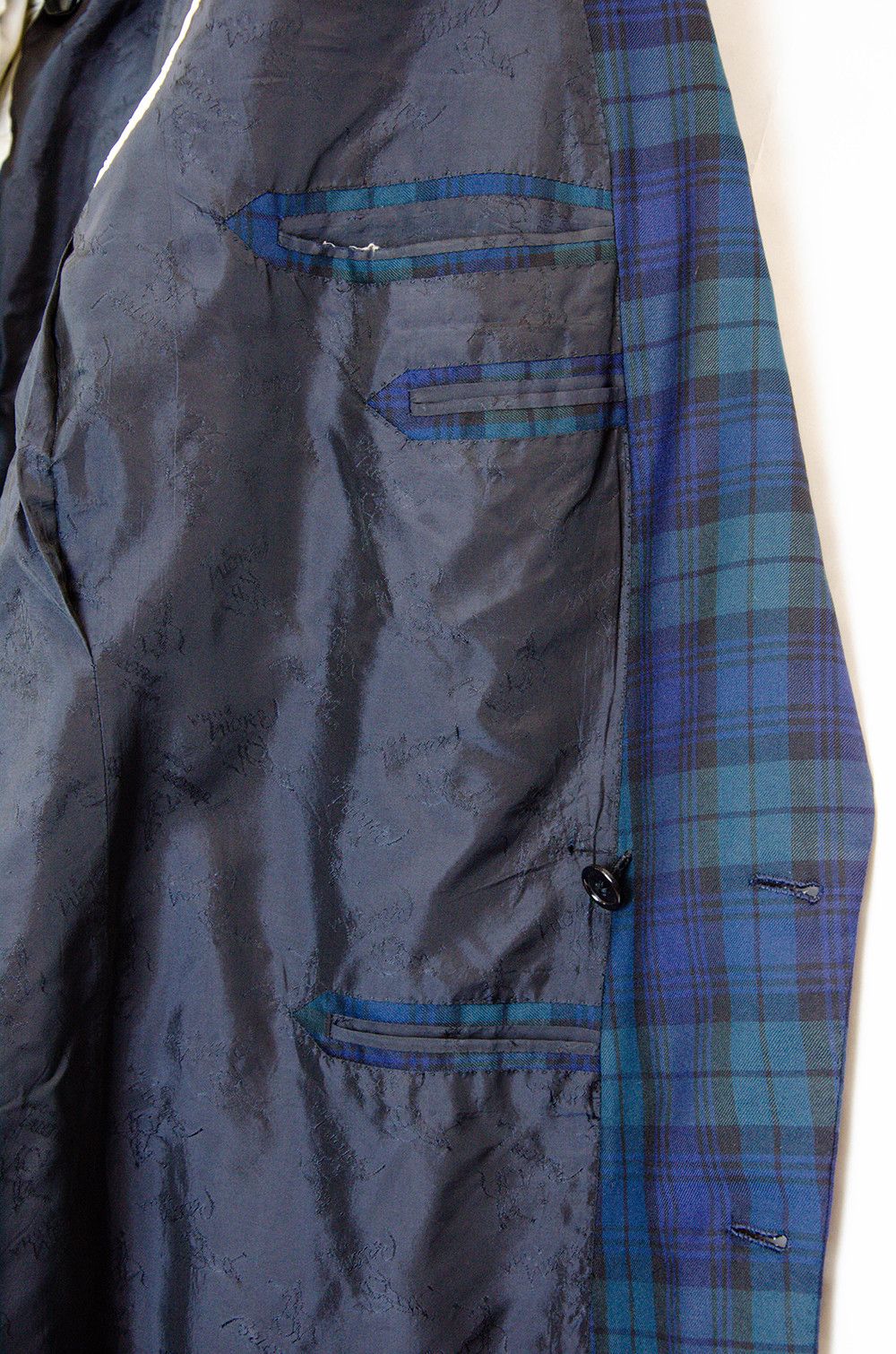 Brioni Brioni Tartan DB Blazer – Black Watch – EU 54 Size 54R - 12 Thumbnail
