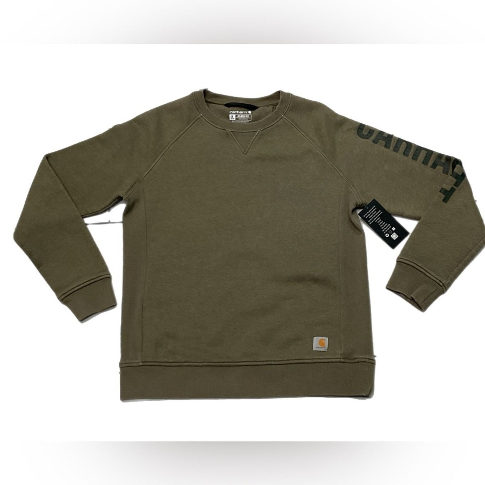 Carhartt Carhartt Youth Crewneck Green Sweatshirt Size M / US 6-8 / IT 42-44 - 1 Thumbnail