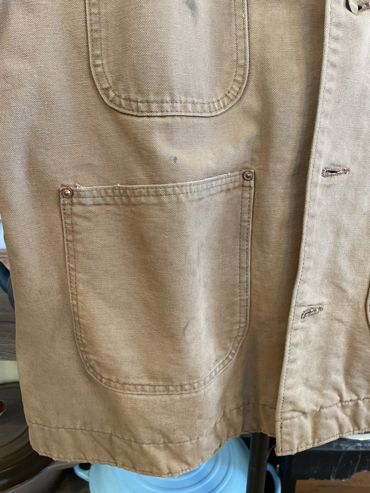 Carhartt Vintage Carhartt Blanket lined chore coat (1980s?) Large Size US L / EU 52-54 / 3 - 7 Thumbnail