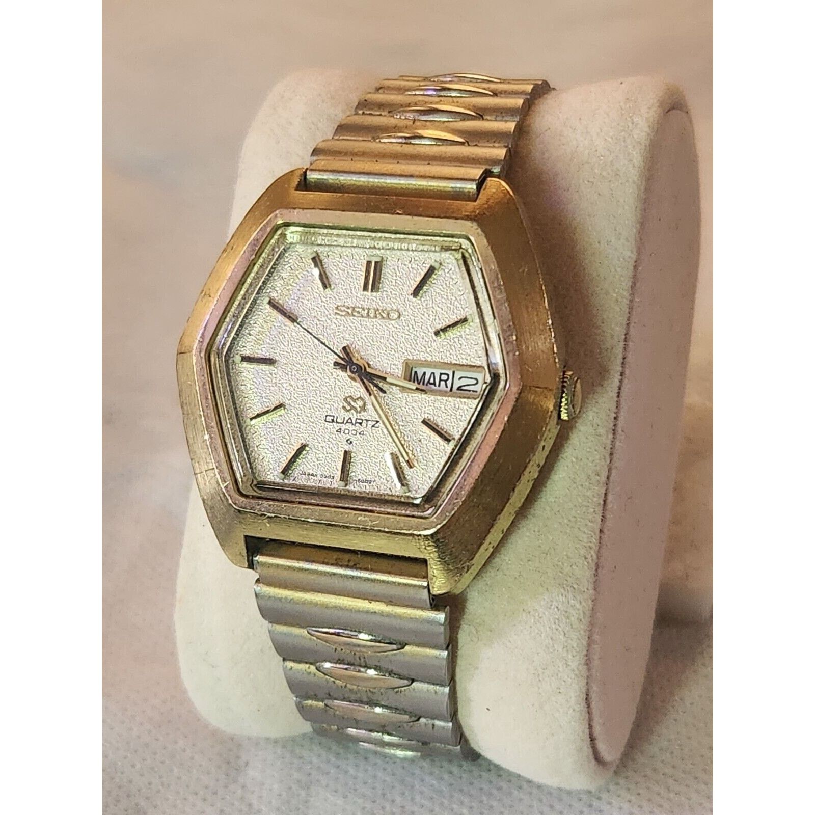 Seiko Vintage Hexagon Seiko Watch 1970's 0903-5009 Runs Well Size ONE SIZE - 3 Thumbnail