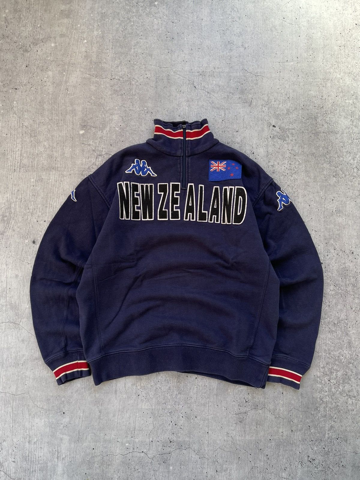 Kappa × Vintage Vintage Kappa Newzealand Size US L / EU 52-54 / 3 - 2 Thumbnail