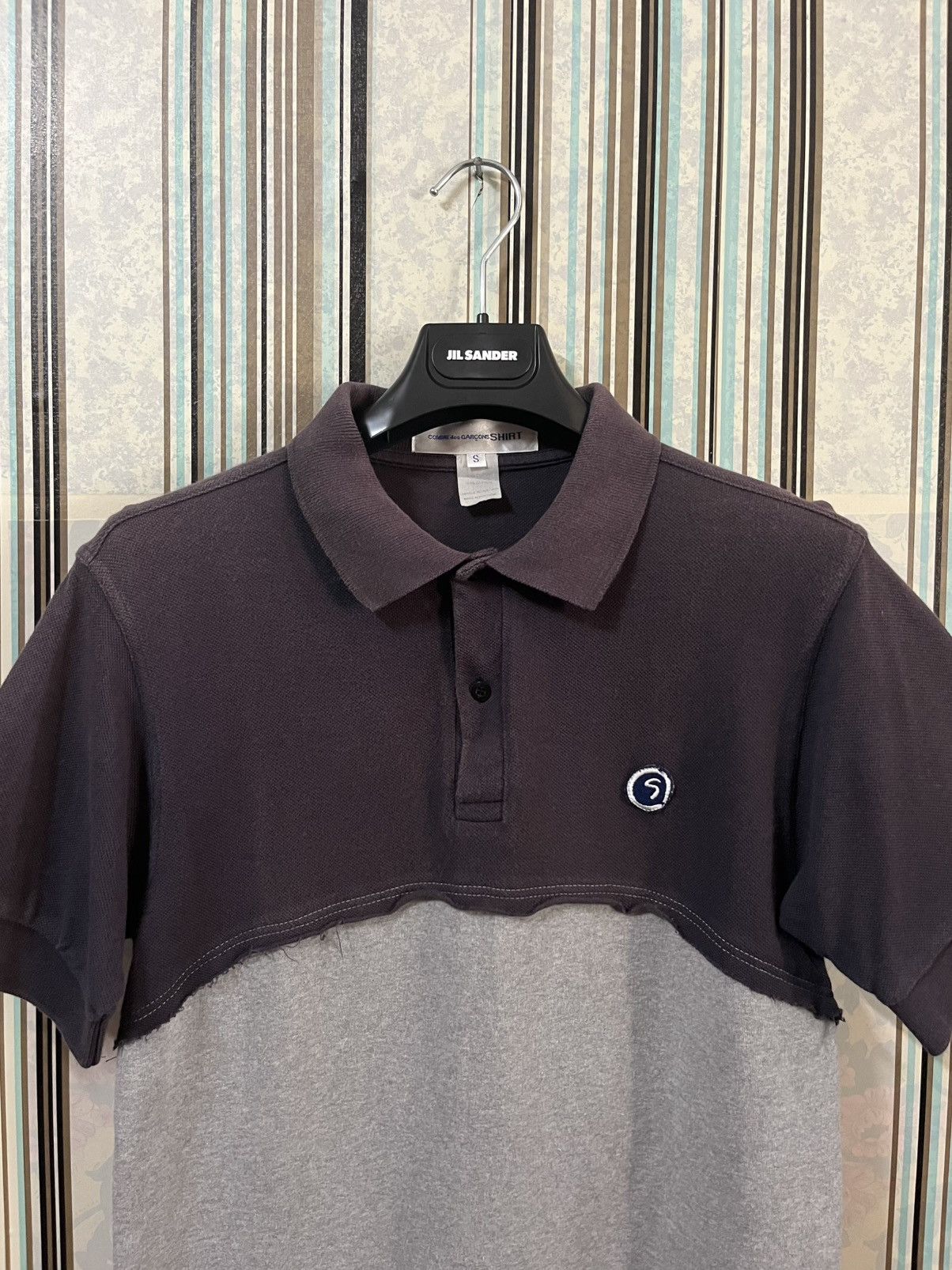 Comme des Garcons SHIRT 1990s CDG cut & sew two tone patches #F3 Size US S / EU 44-46 / 1 - 4 Thumbnail
