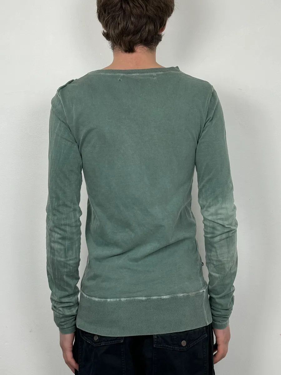 Andrew Mackenzie 2000s Andrew Mackenzie Khaki Reworked Sweater Size US S / EU 44-46 / 1 - 3 Thumbnail