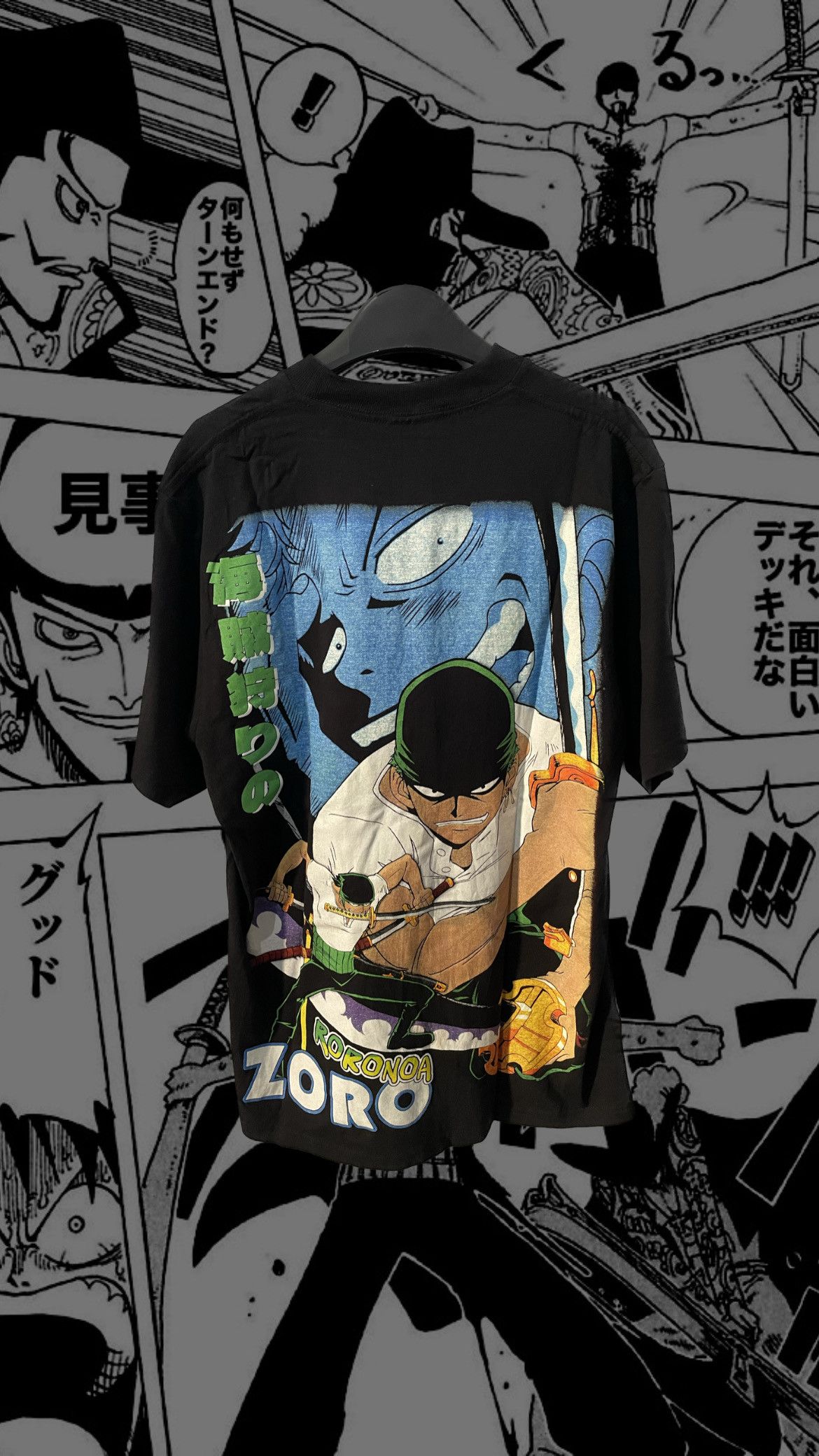 Anime × Band Tees × Vintage One Piece Anime ! Not Naruto / Not jujutsu kaisen Size US XL / EU 56 / 4 - 2 Thumbnail