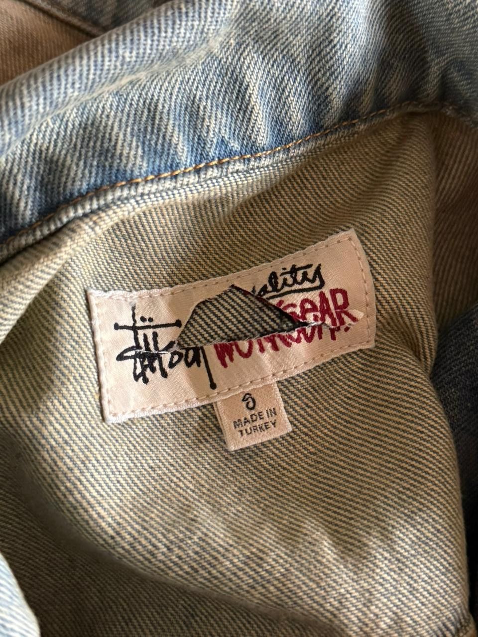 Stussy CC28 Beach Denim Jacket in Light Blue Size US S / EU 44-46 / 1 - 2 Thumbnail
