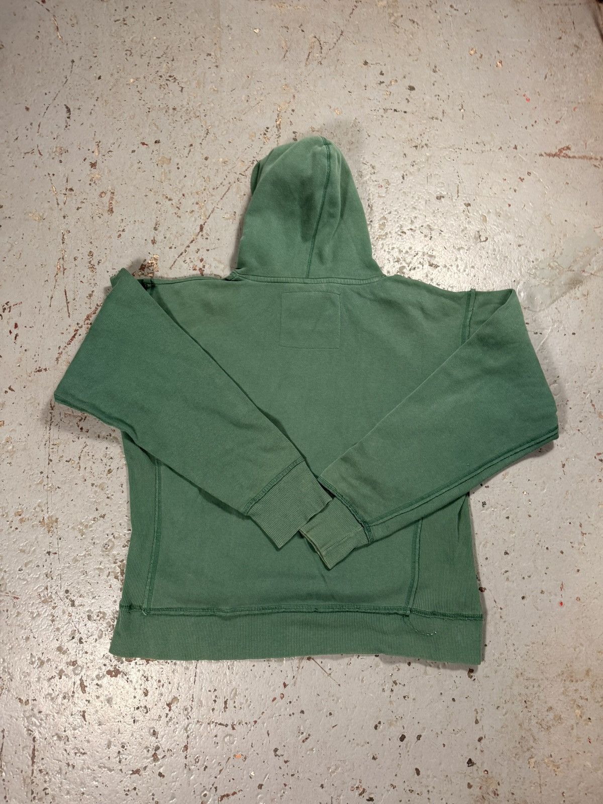 NCAA Vintage Sun faded Michigan State U Distressed Green Hoodie Size US XL / EU 56 / 4 - 6 Thumbnail