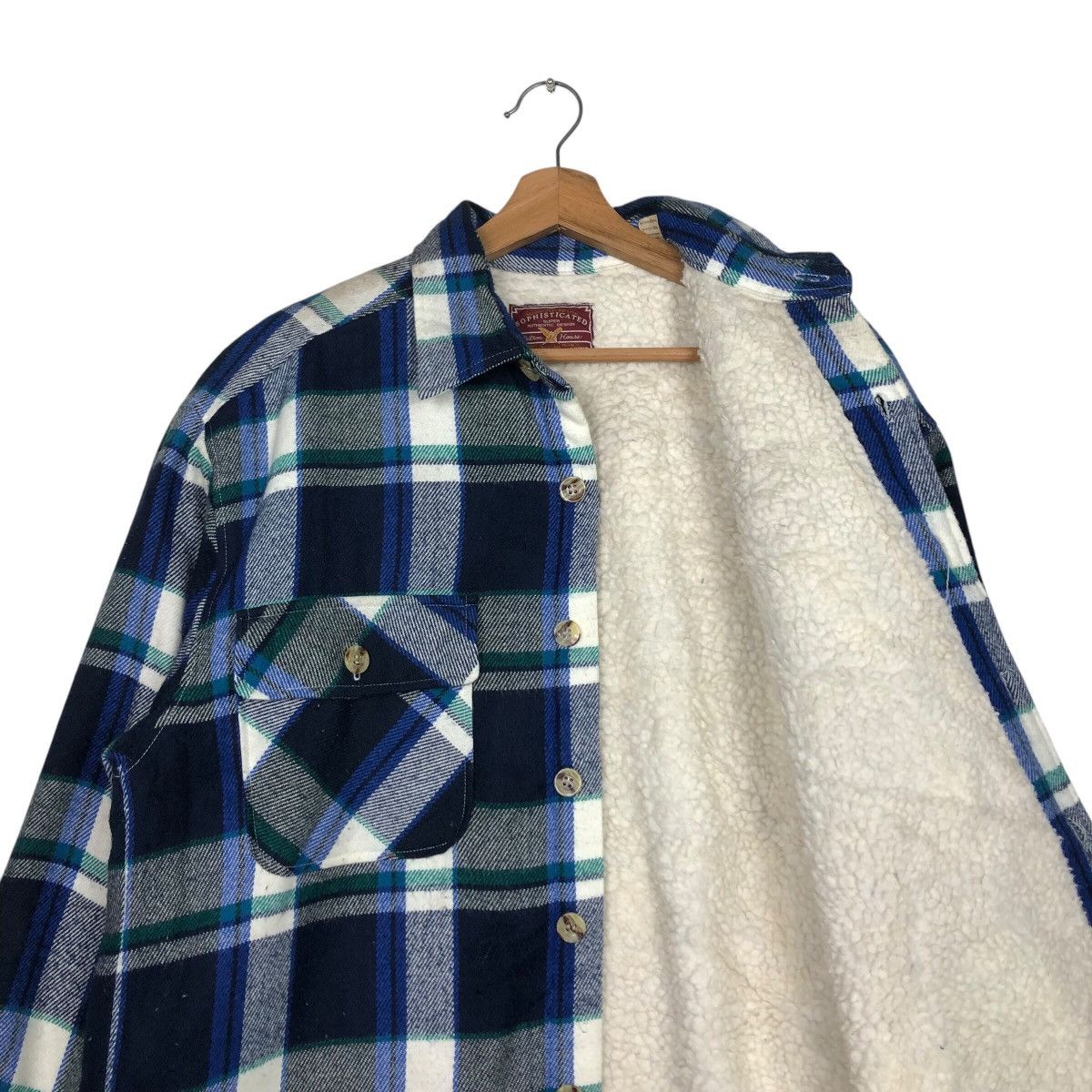 Japanese Brand × Vintage 📌Vintage Chore Tartan Blanket Sophisticated Issey Miyake Size US L / EU 52-54 / 3 - 13 Thumbnail