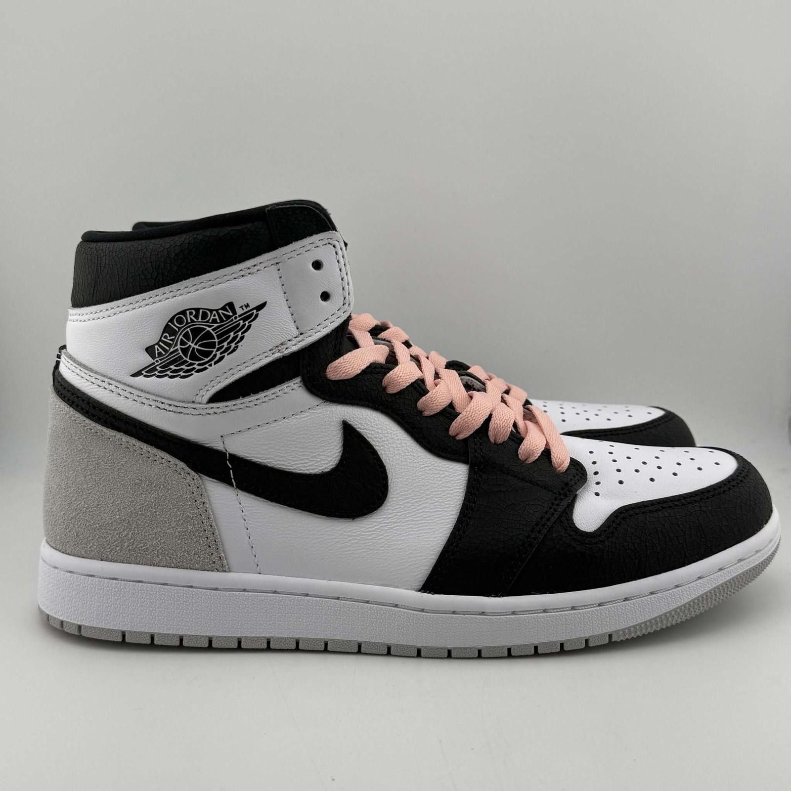 Nike Air Jordan 1 Retro High OG White/Black/Coral US 10 Used Size US 10 / EU 43 - 3 Thumbnail