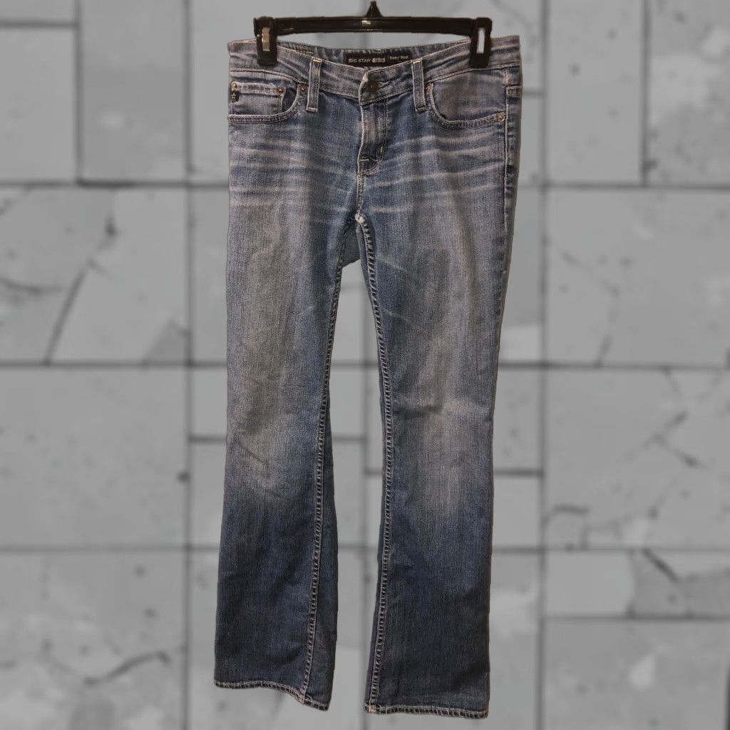 Vintage BIG STAR Jeans Bootcut Remy 1974 Mens Low Rise Blue 27L X 32 Sz(Size) Size US 27 - 1 Thumbnail
