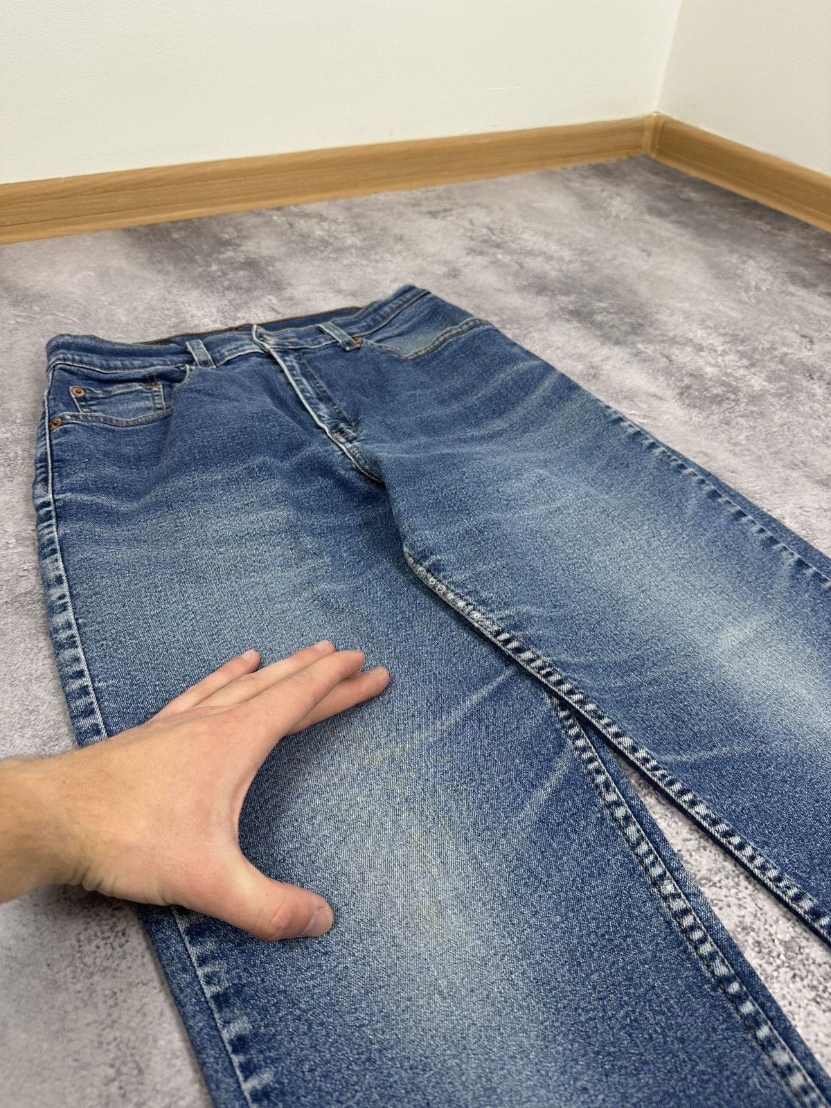 Levi's Vintage Levi's 550 Paper Tag Women's Stone Washed USA Jeans Size 32" / US 10 / IT 46 - 12 Thumbnail