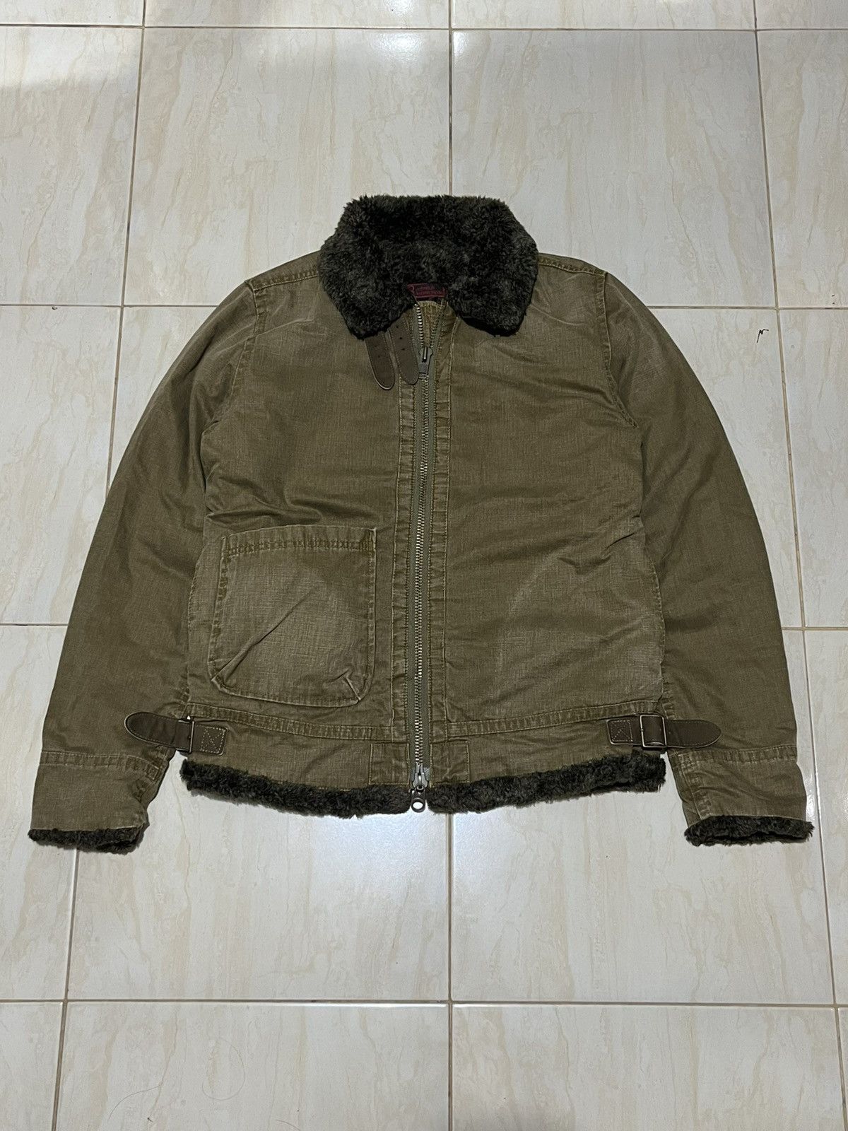 Johnbull Johnbull kojima japan B3 fur faux Size US L / EU 52-54 / 3 - 4 Thumbnail