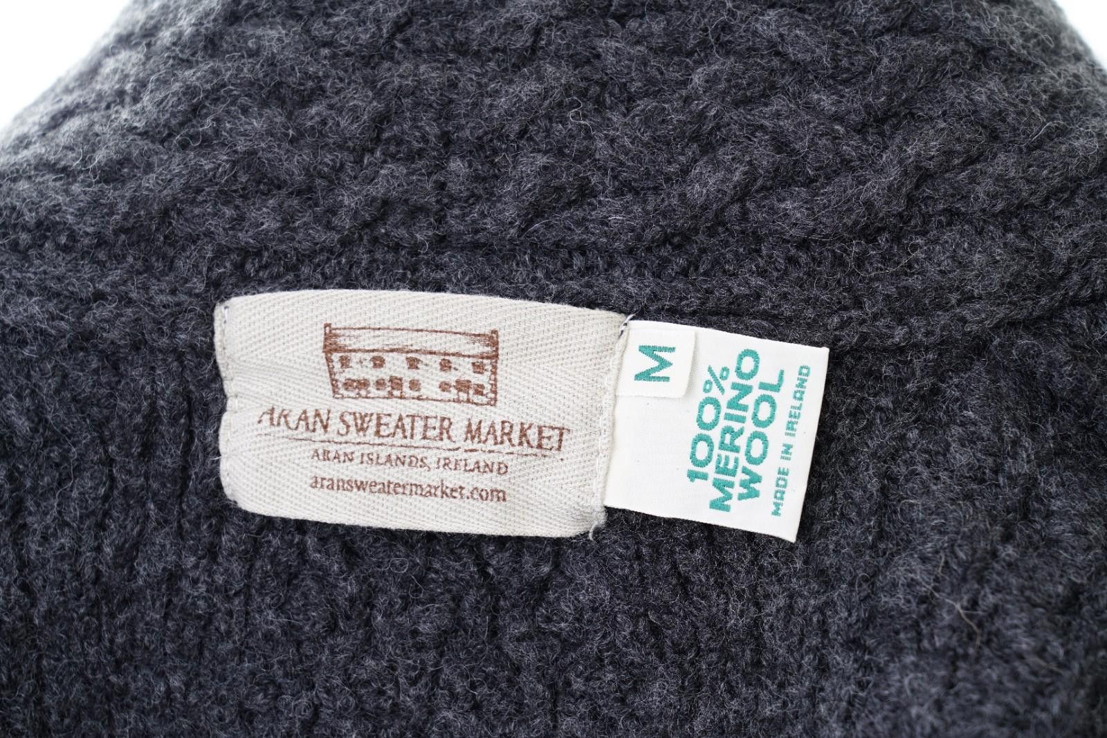 Aran Crafts Aran 100% Merino Wool Sweater Women's Sz M Size M / US 6-8 / IT 42-44 - 8 Thumbnail