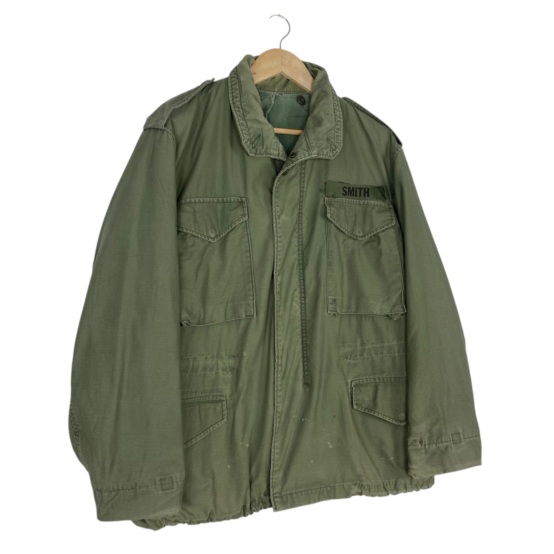 Vintage 💥1960 US ARMY M65 FIELD RARE JACKET Size US M / EU 48-50 / 2 - 3 Thumbnail