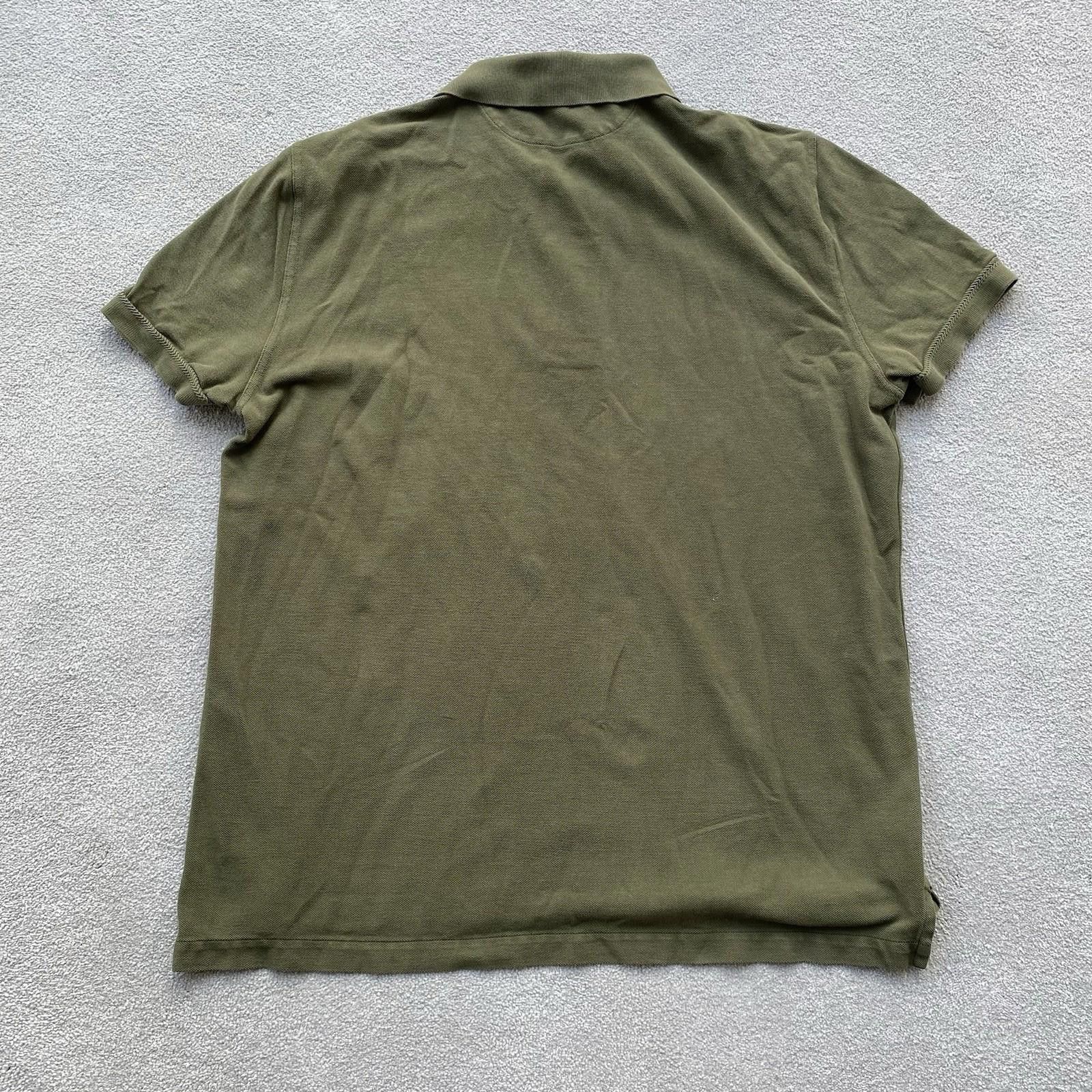 Tom Ford Tom Ford Men’s Short Sleeve Polo Shirt Size 56 Green Size US XL / EU 56 / 4 - 5 Thumbnail