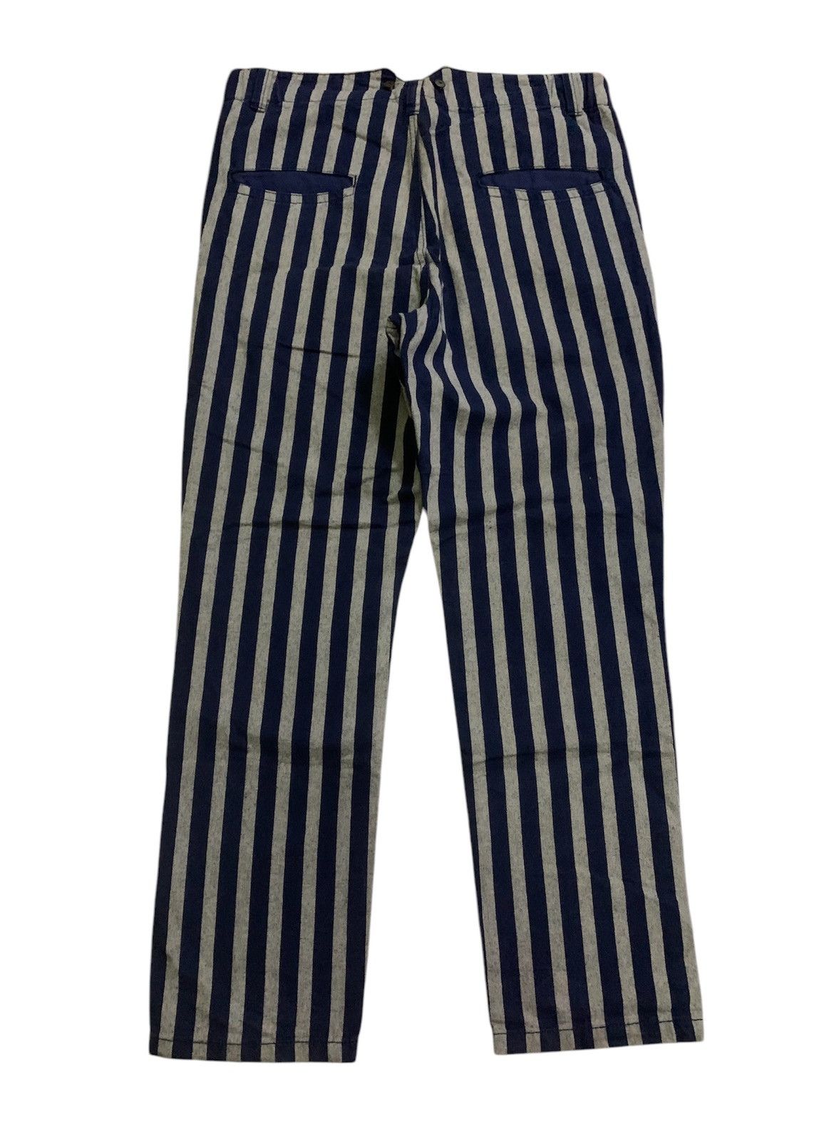 Gaultier Homme Objet 💥Japanese North Objet Stripe Pant Size US 32 / EU 48 - 4 Thumbnail