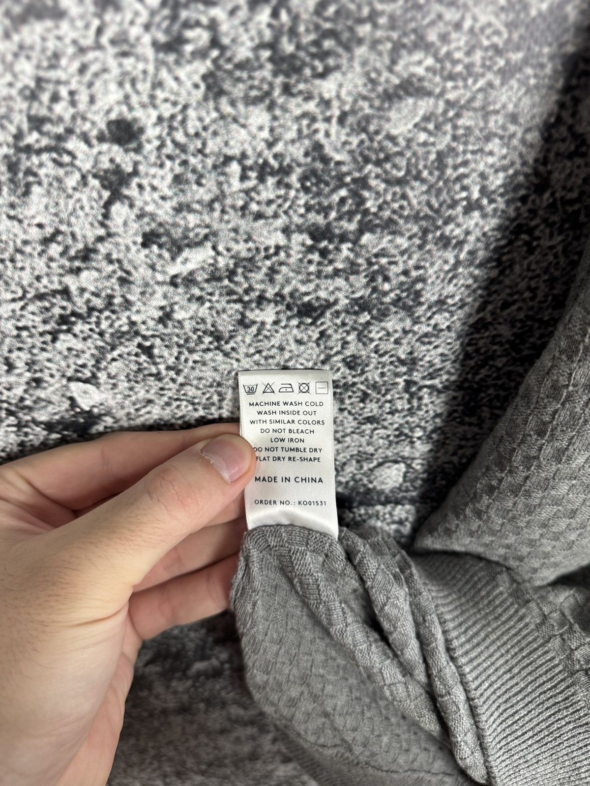 NN07 NN07 Long Sleeve Pullover Cotton Sweater Gray Size L Size US L / EU 52-54 / 3 - 10 Thumbnail