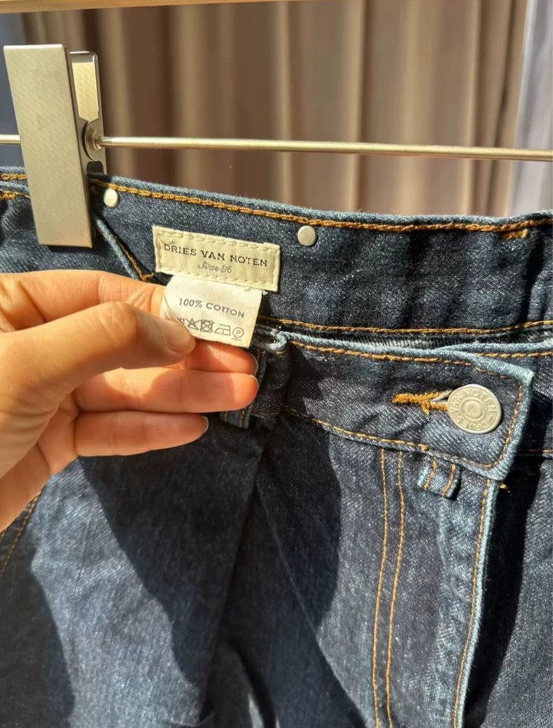 Other Dries Van Noten Dries Van Noten Wide-leg jeans-2507 Size US 36 / EU 52 - 2 Thumbnail