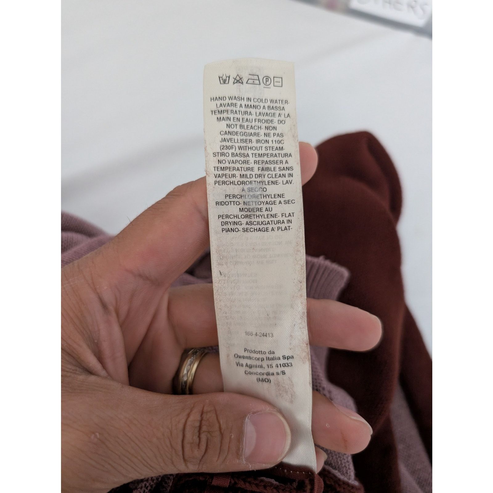 Rick Owens o1rshd1 Combo Crewneck Sweat Sweatshirt Henna / Dusty Pink Size US XL / EU 56 / 4 - 15 Thumbnail