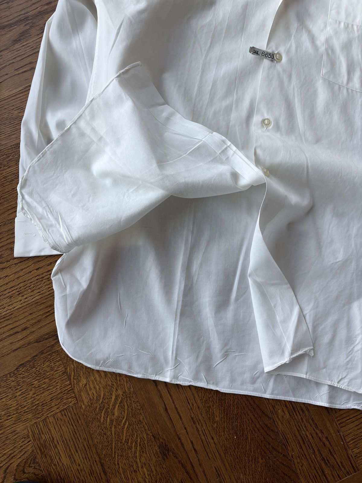 Vintage Dress Shirt Forsyth Bond Street England Broadcloth