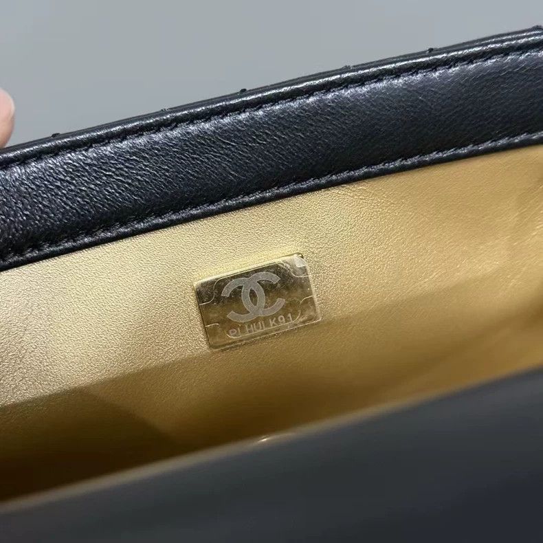 Chanel Chanel Black Quilted Small Bag -2505 Size ONE SIZE - 9 Thumbnail