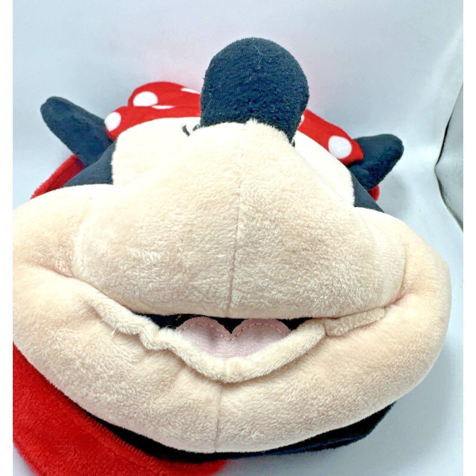 Disney Disney Classic Minnie Mouse Girls Plush Face Cross Body Bag Size ONE SIZE - 8 Thumbnail