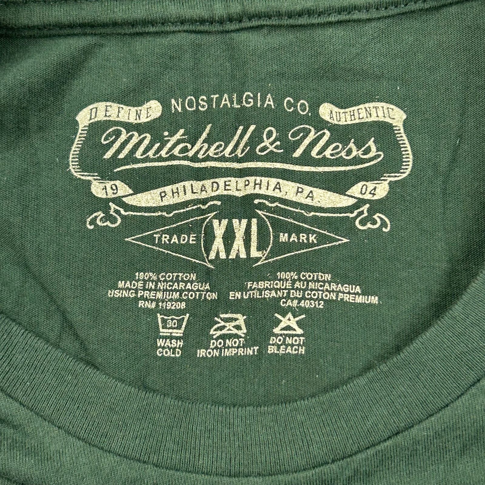 Mitchell & Ness Milwaukee Bucks Ray Allen Mitchell & Ness green Tee XXL Size US XXL / EU 58 / 5 - 4 Thumbnail