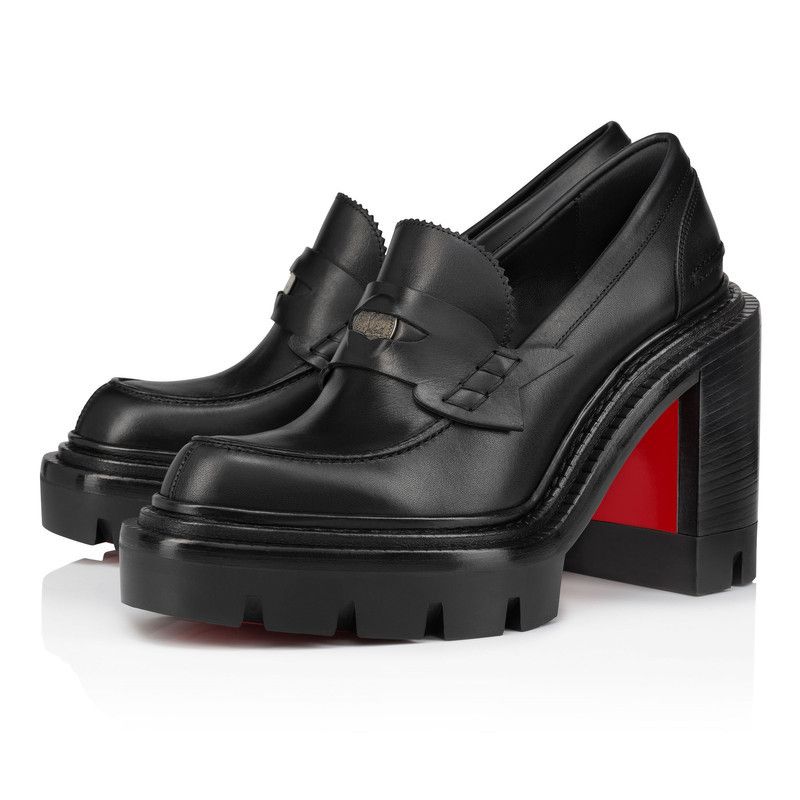 Christian Louboutin os11x0526 College 100mm Pumps in Black Size US 8 / IT 38 - 2 Thumbnail