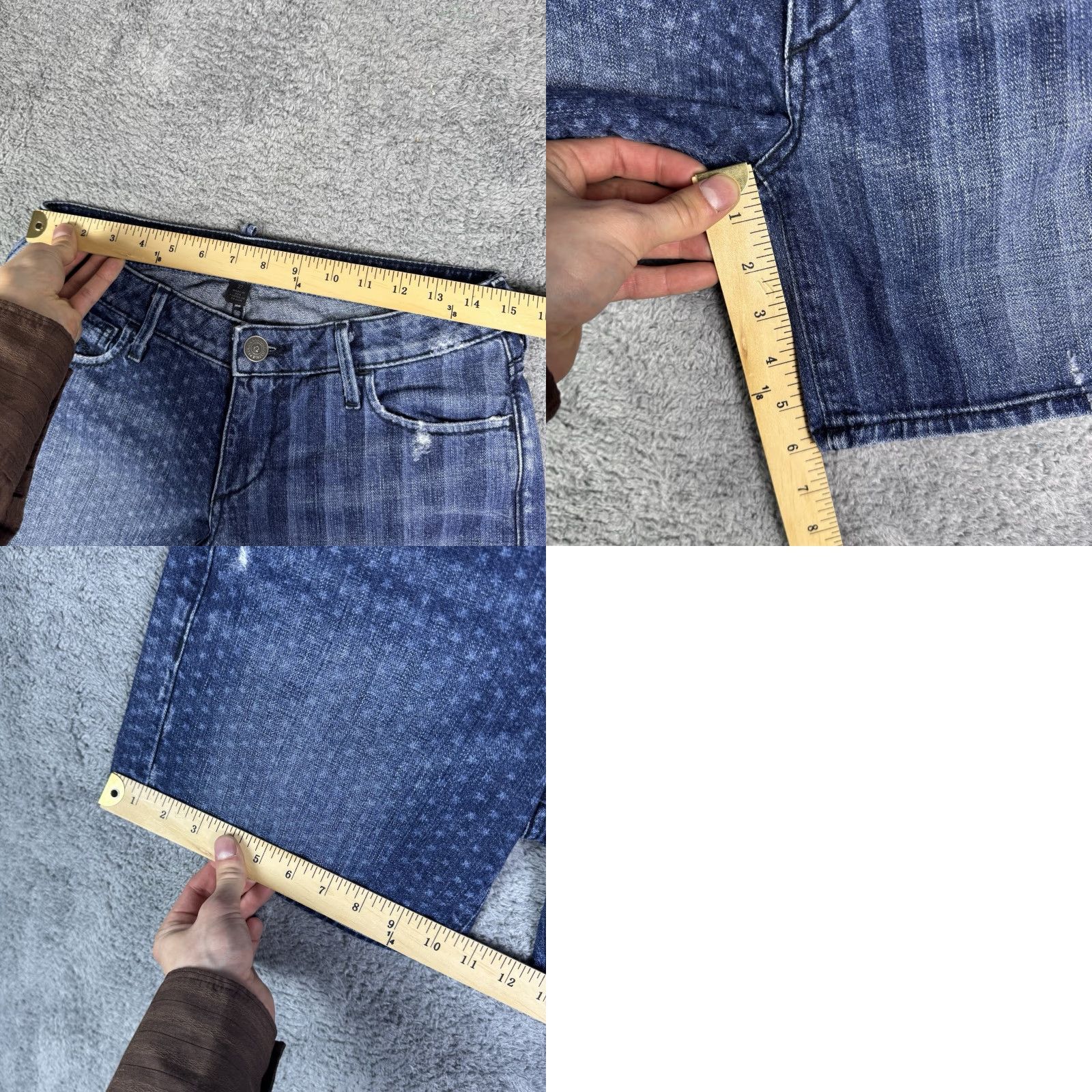 True Religion VINTAGE True Religion Shorts Womens 27 Mini USA Made Flag Denim Cassie Jeans Blue XS?? Size 27" / US 4 / IT 40 - 9 Thumbnail