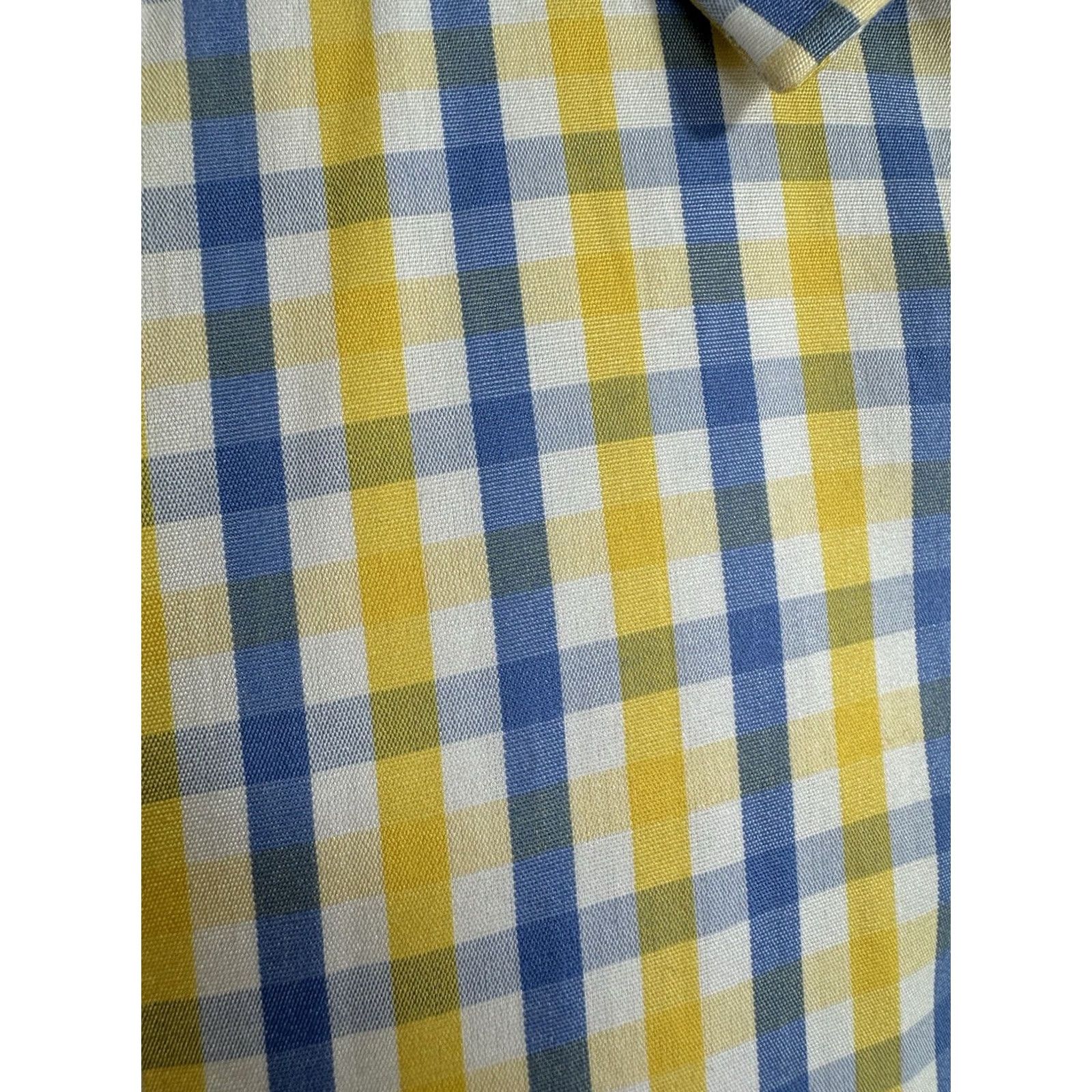 Turnbull & Asser Turnbull & Asser - Plaid Mens 16.5 42 Dress Shirt Size 46R - 2 Thumbnail