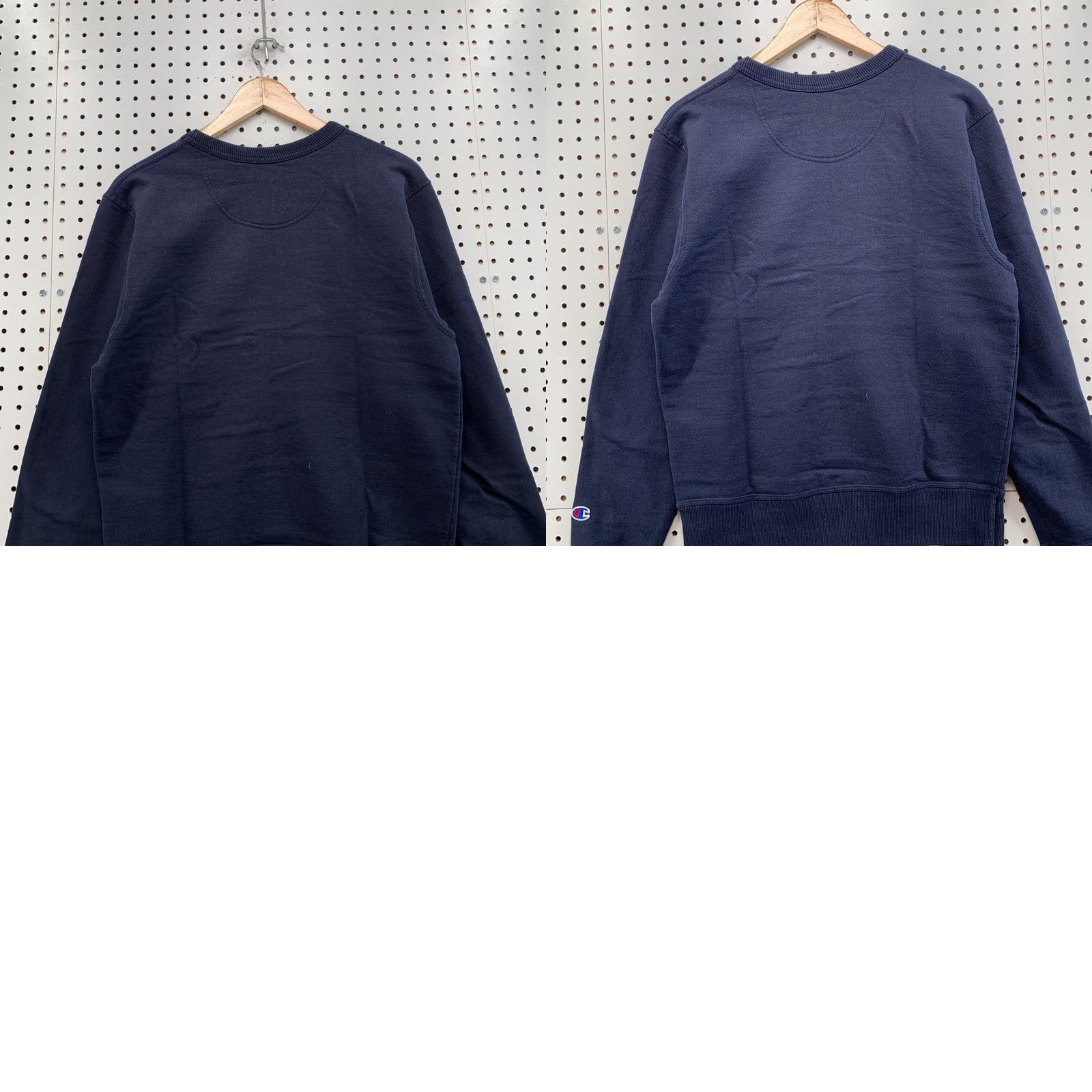 Champion Champion Sweatshirt Mens Small Blue Navy Pullover Crewneck Spell Out Size US S / EU 44-46 / 1 - 10 Thumbnail
