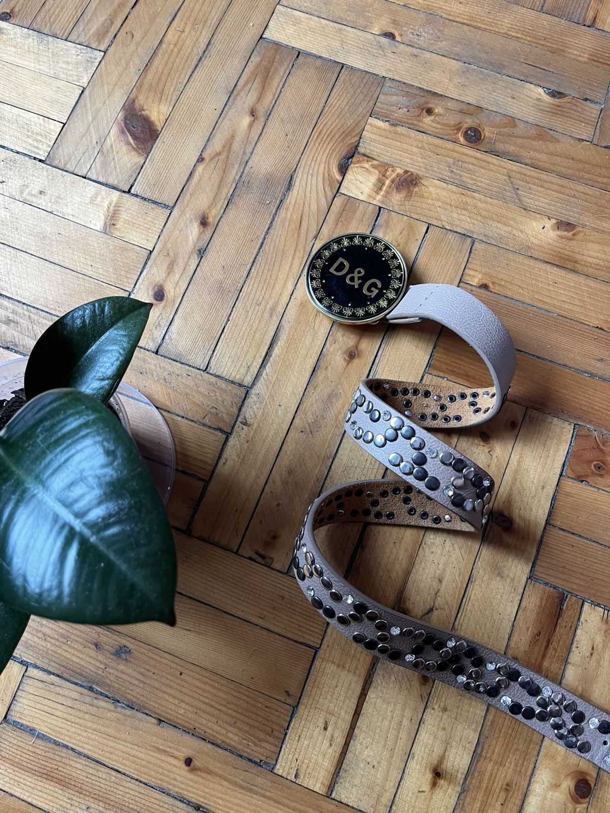 90’s vintage used DOLCE&amp;GABBANA ワイドゴムベルト vintage dolce gabbana belt and brass belt buckle y2k designer rare