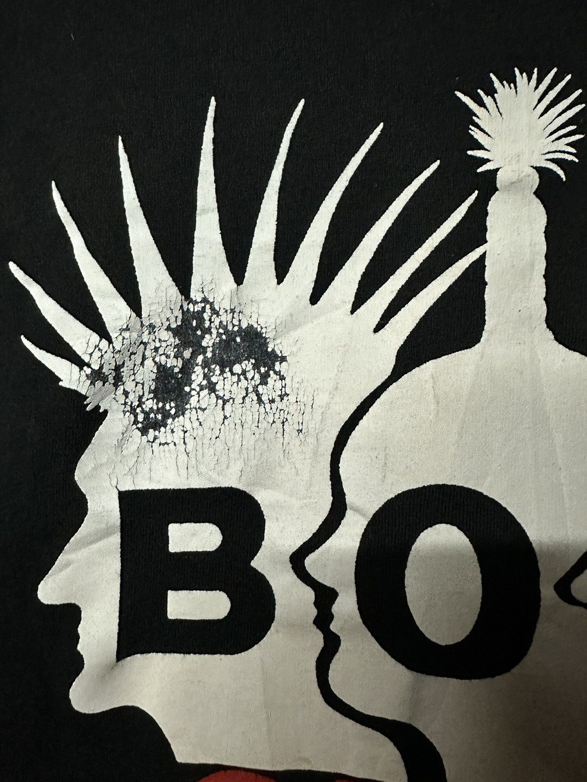 Boy London × Seditionaries × Vintage Vintage 90s Boy London Faded Tee Size US XL / EU 56 / 4 - 3 Thumbnail