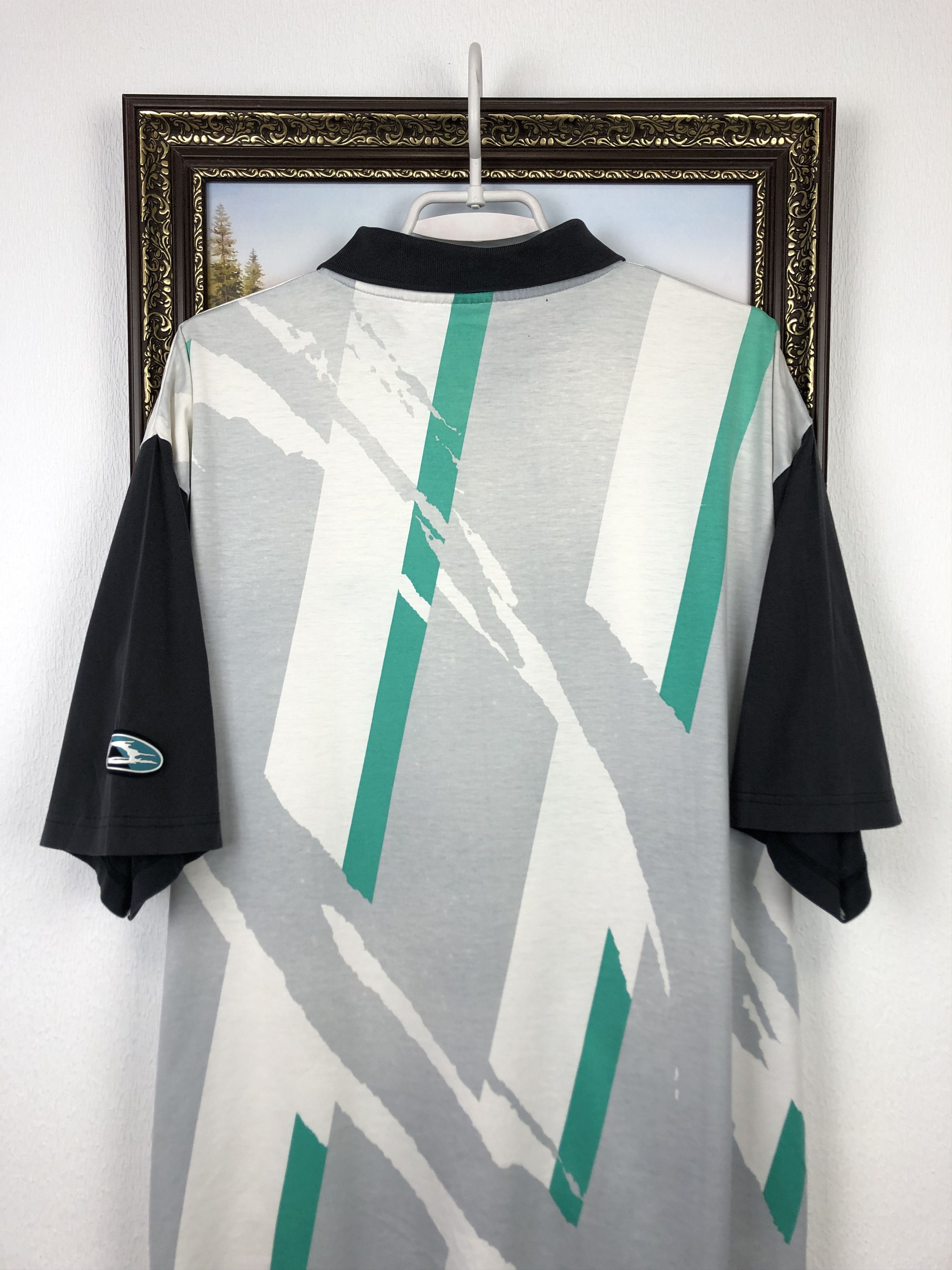 Nike Vintage Nike Challenge Court Agassi Polo Tennis Shirt Mens Size US XL / EU 56 / 4 - 10 Thumbnail