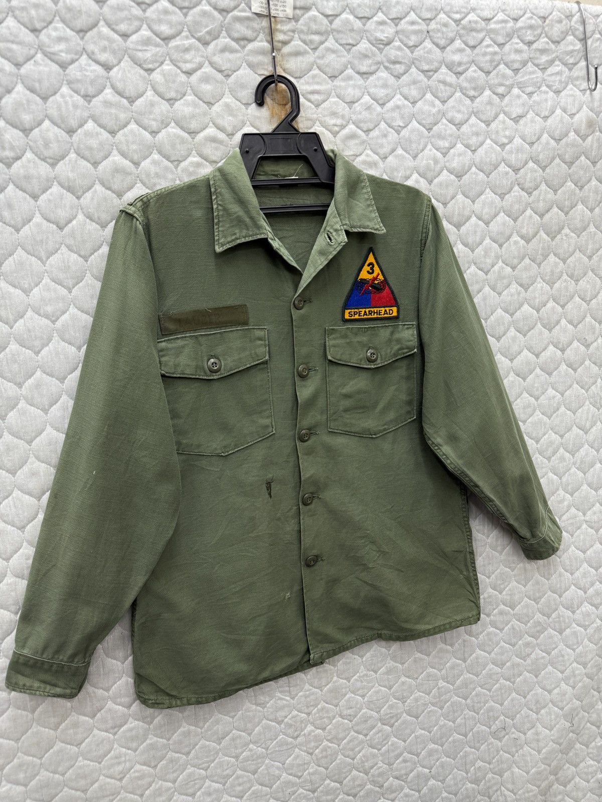 Vintage 🔥🔥🔥ARCHIVE VTG US ARMY OG 107 REWORK SHIRTS Size US M / EU 48-50 / 2 - 5 Thumbnail